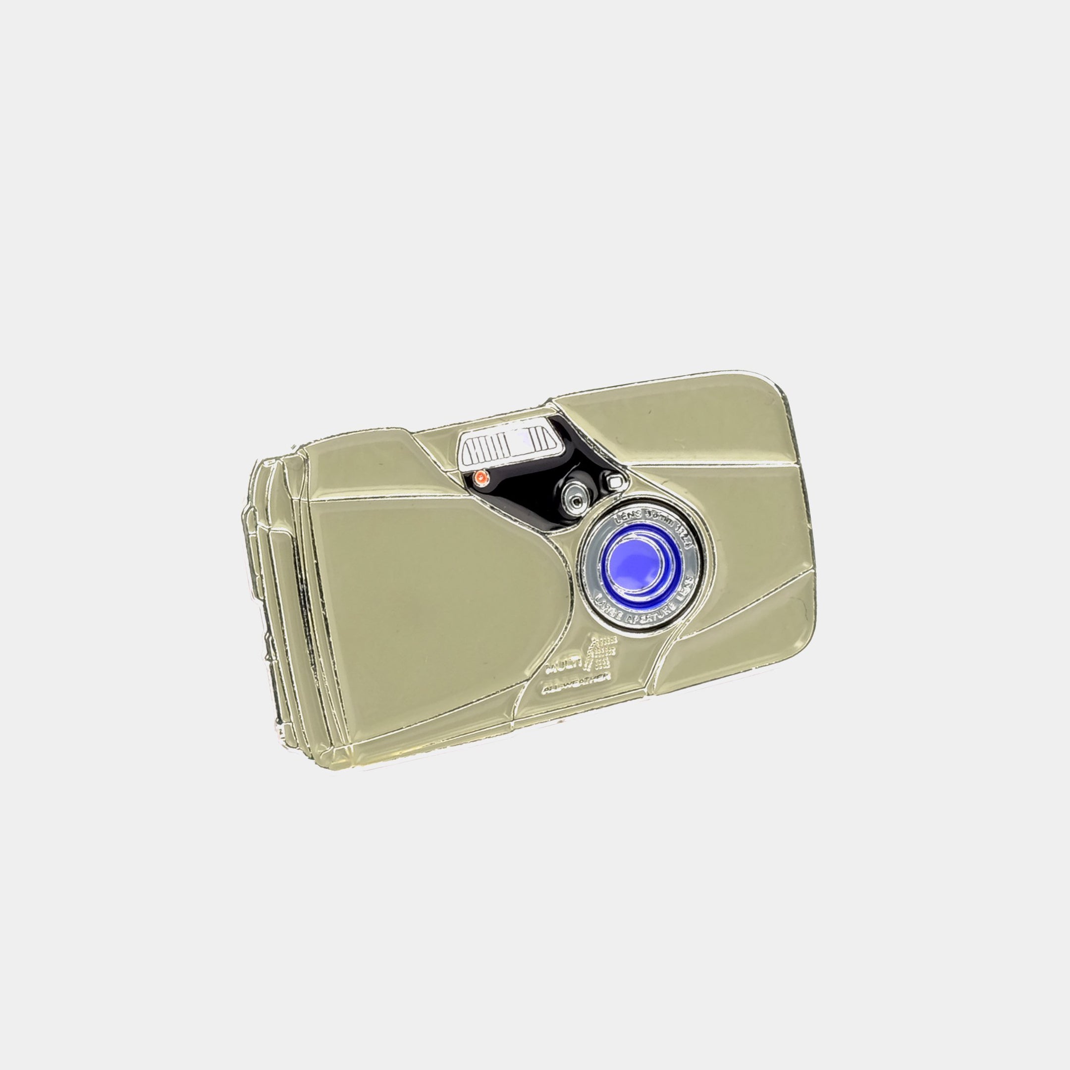 Olympus ∞ Stylus Mju II Camera Enamel Pin