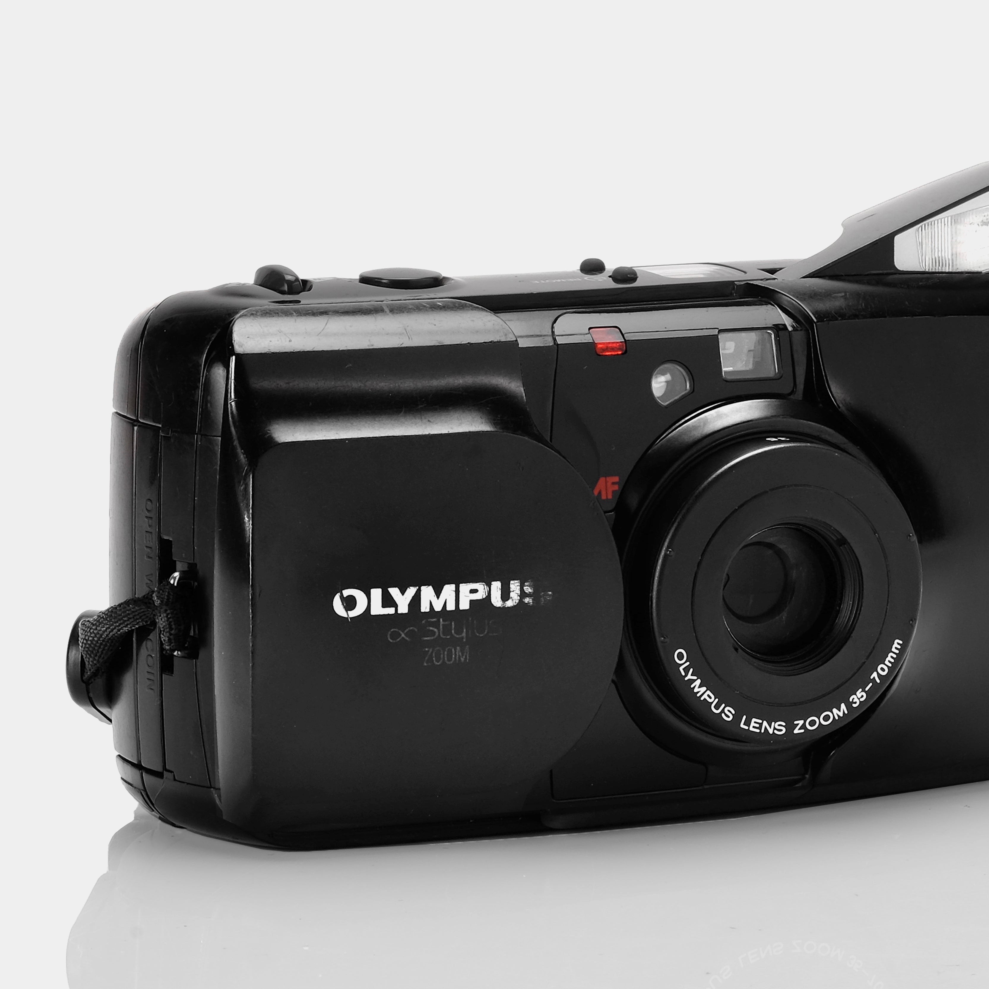 Olympus ∞ Infinity Stylus Zoom 35mm Point and Shoot Film Camera