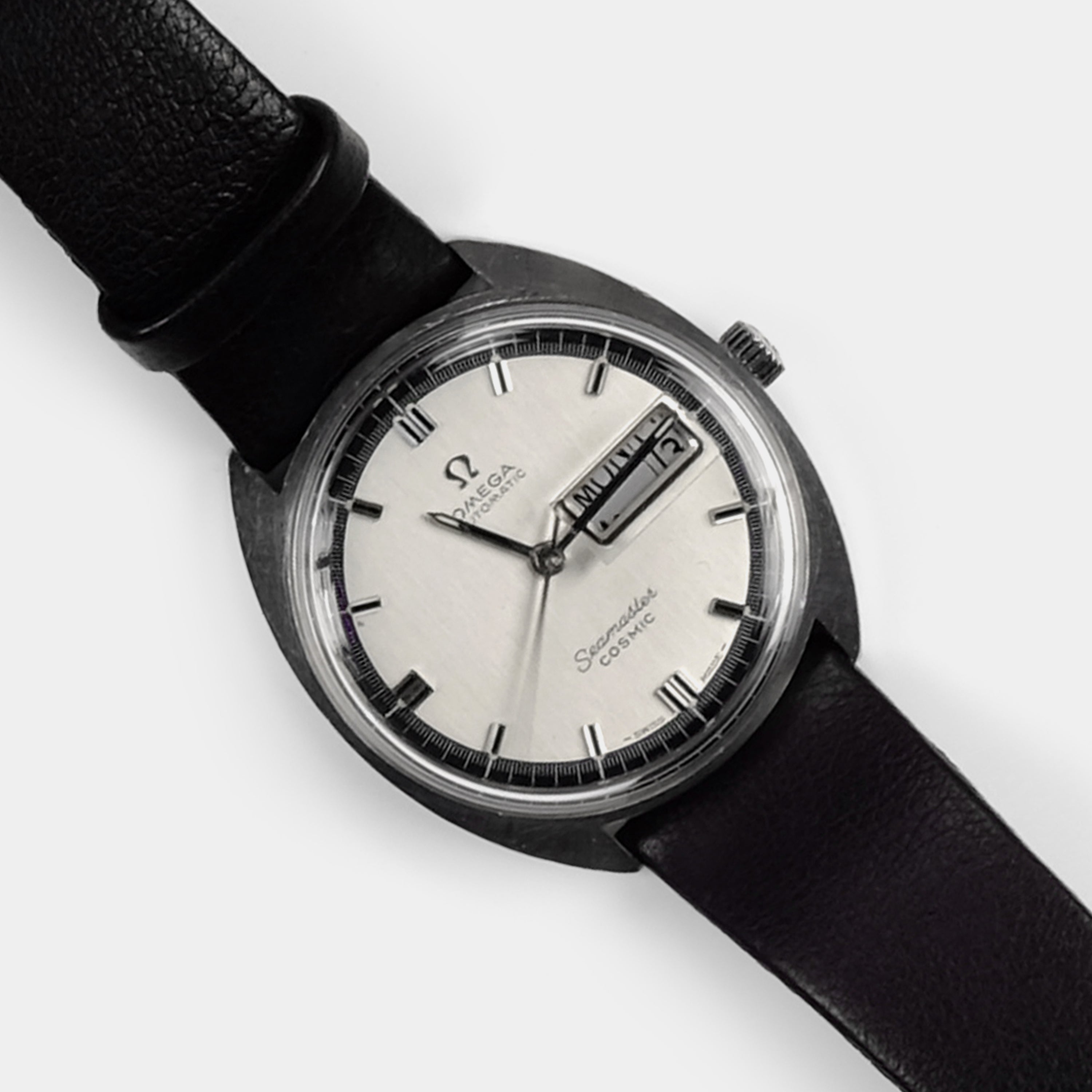 Omega Seamaster Cosmic Ref. 166.036 Day-Date Automatic Circa 1970 Wristwatch