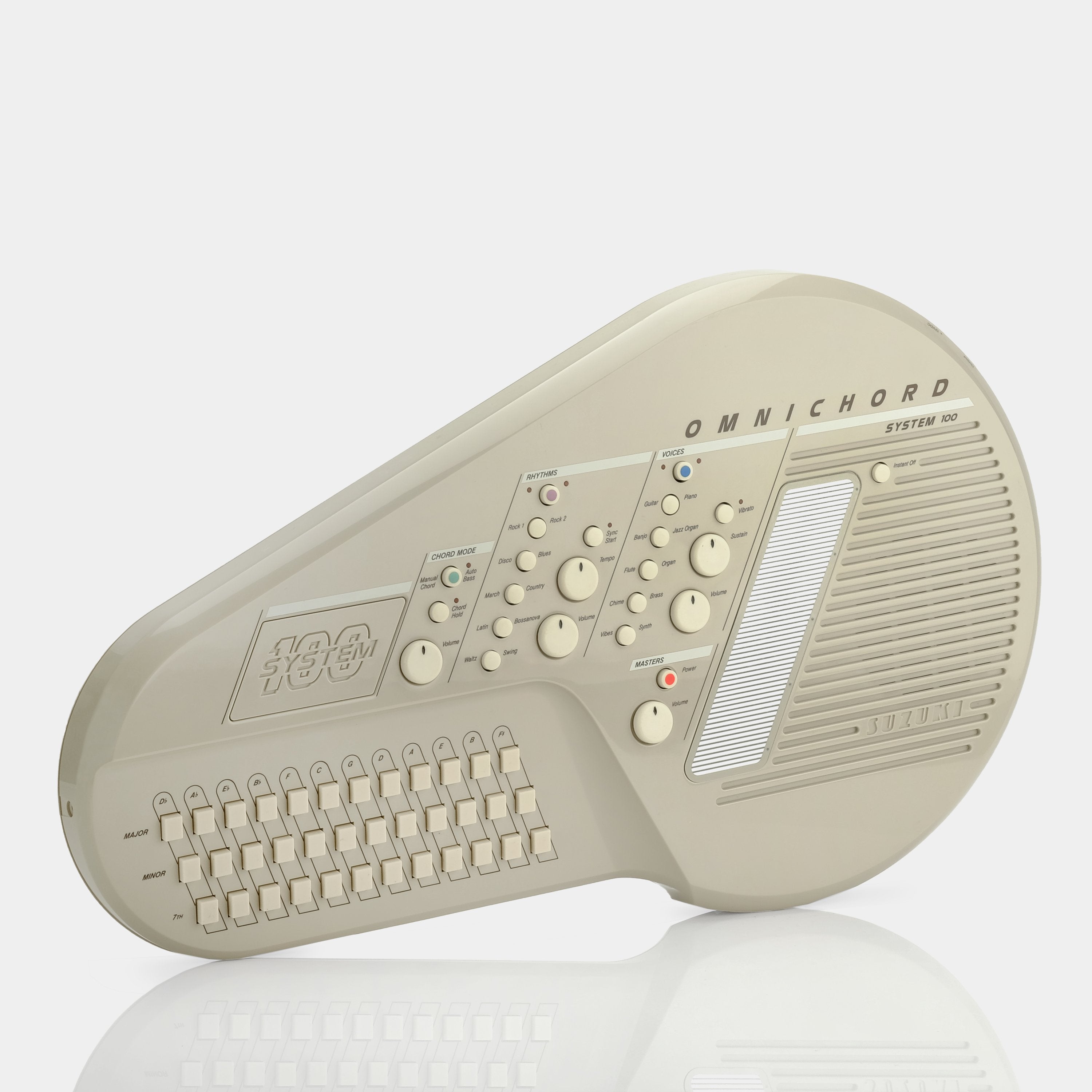 Suzuki 100 OM-100 Omnichord System with Case