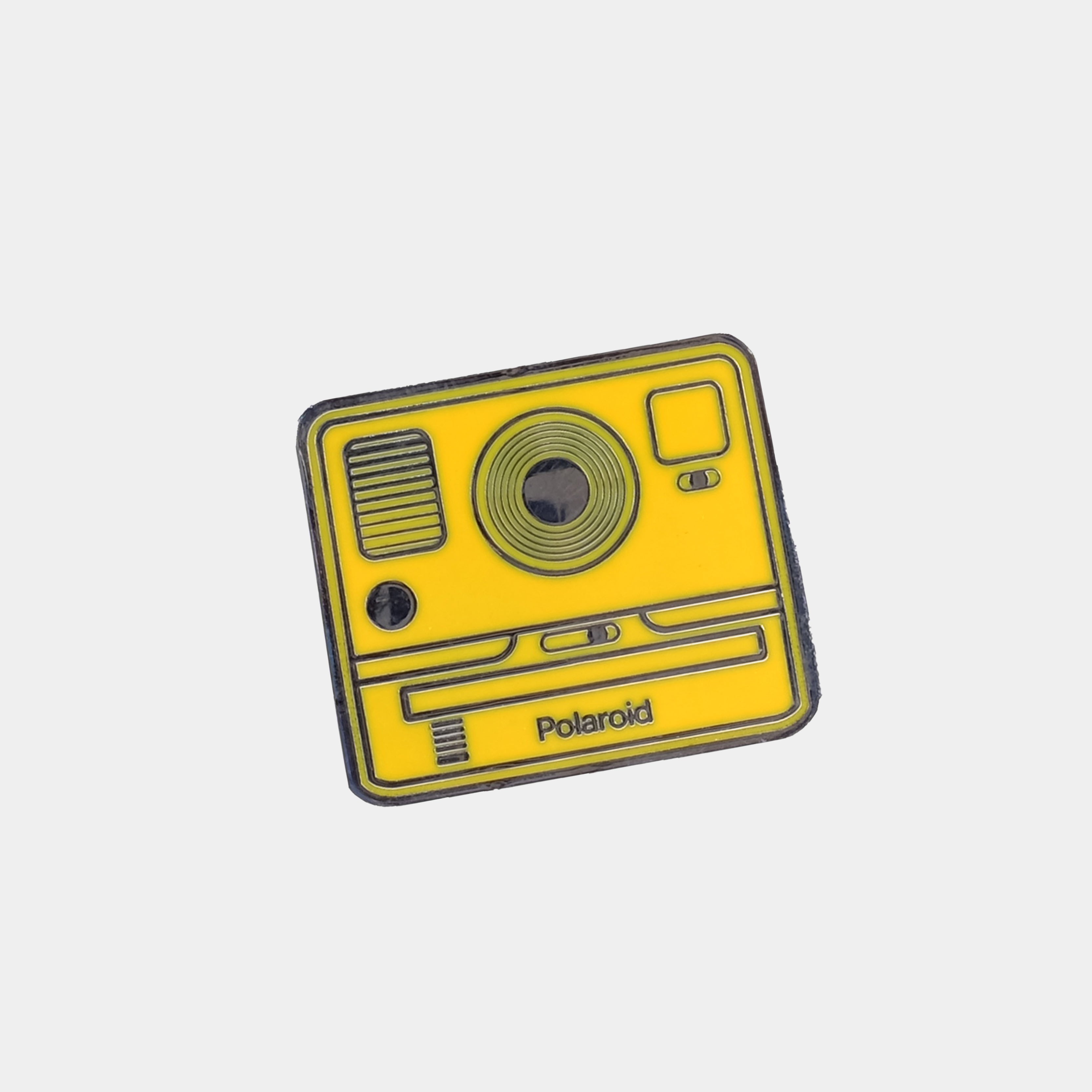 Yellow OneStep2 Polaroid Camera Enamel Pin