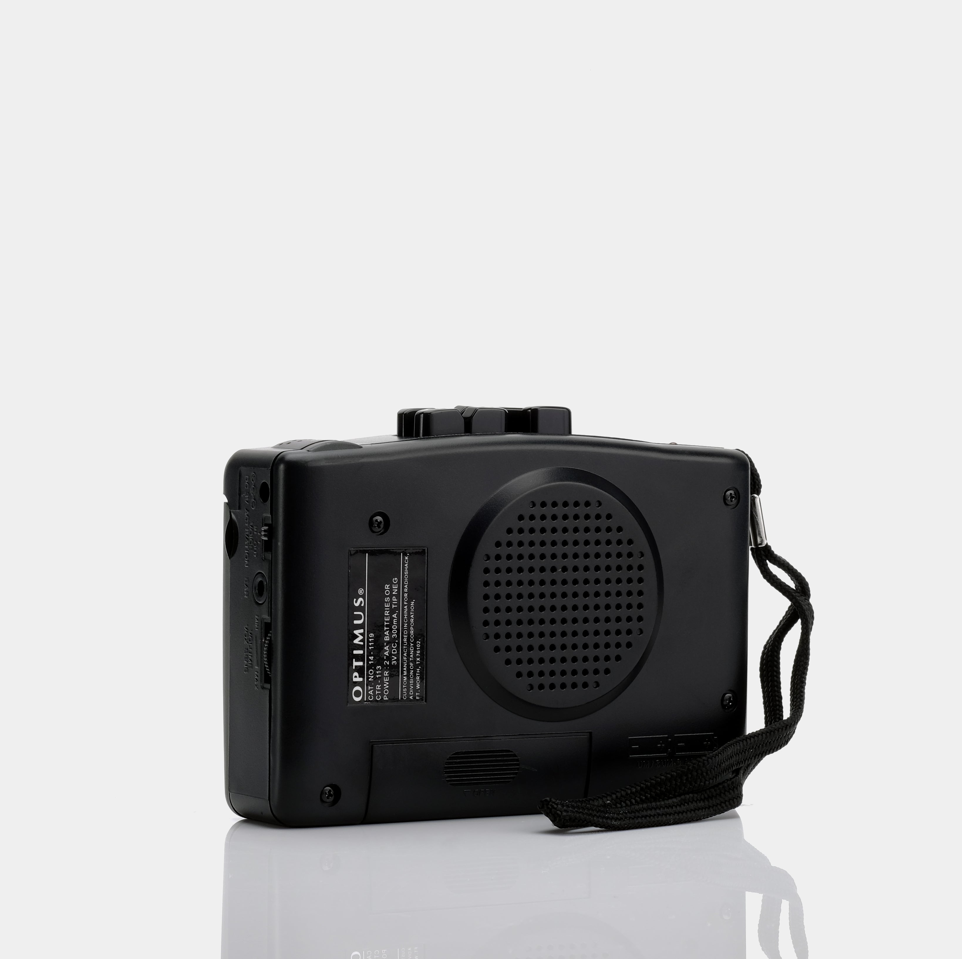 Optimus CTR-113 Portable Cassette Player/Recorder