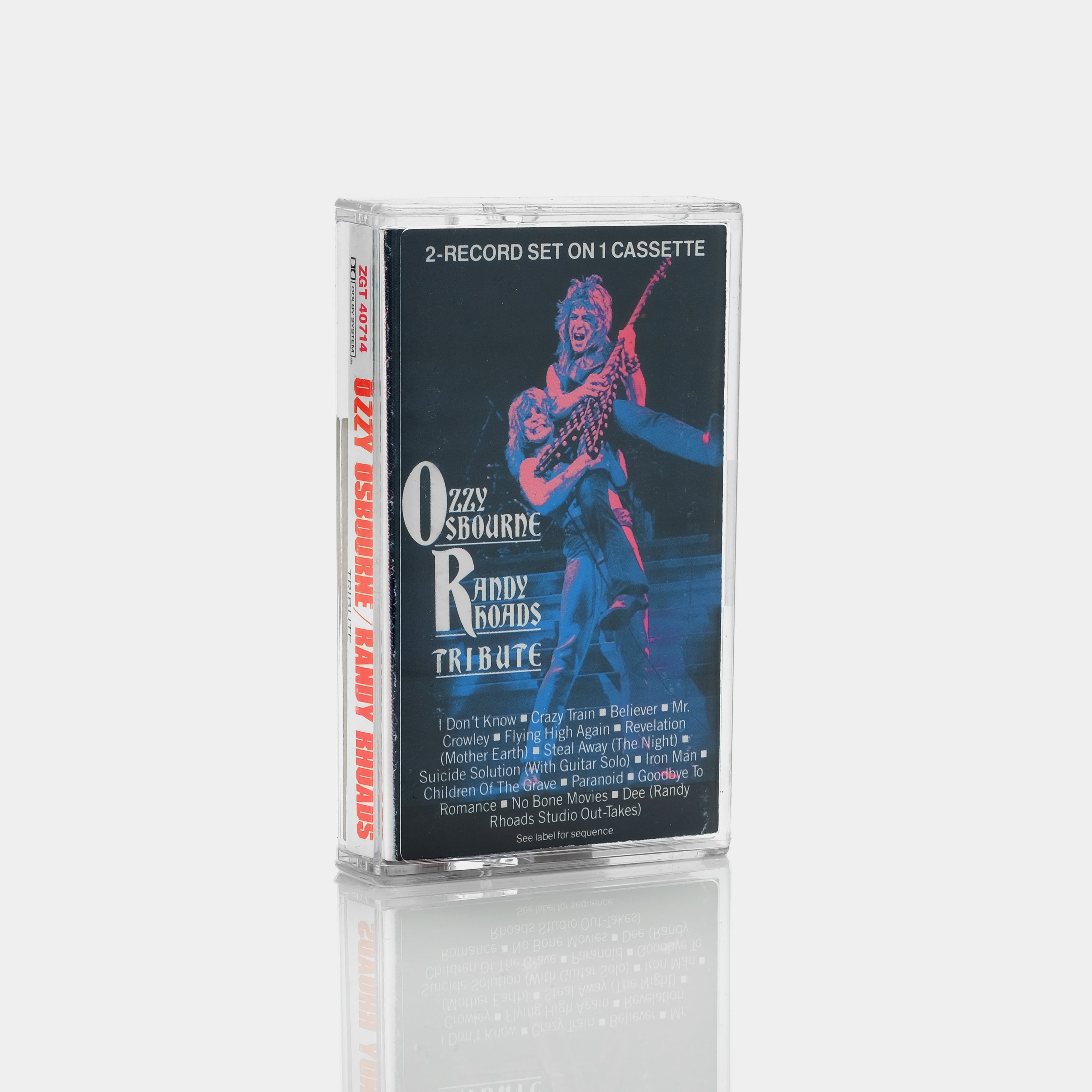 Ozzy Osbourne & Randy Rhoads - Tribute Cassette Tape