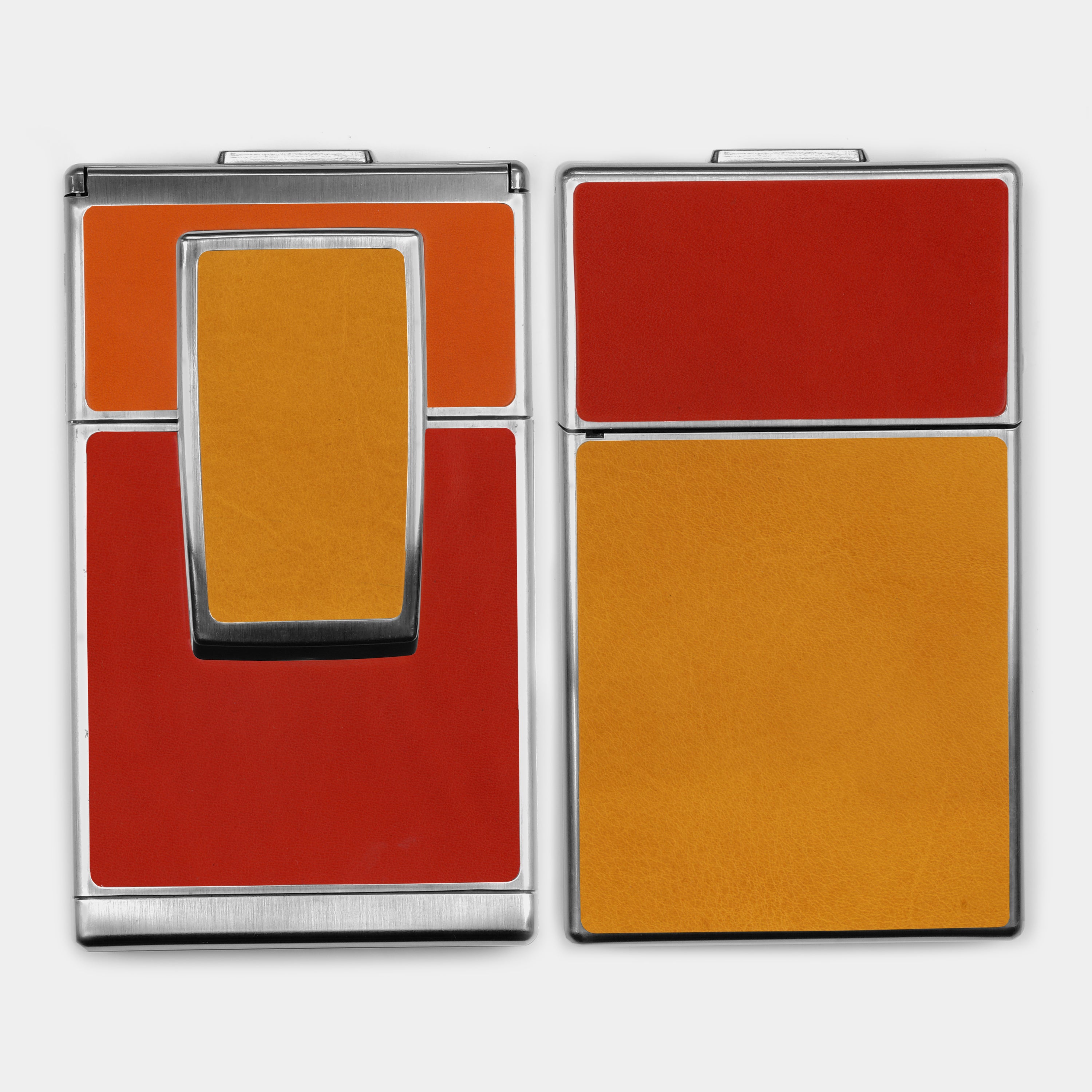 SX-70/SLR-680 Colorblock (No. 2) Leather Camera Skins