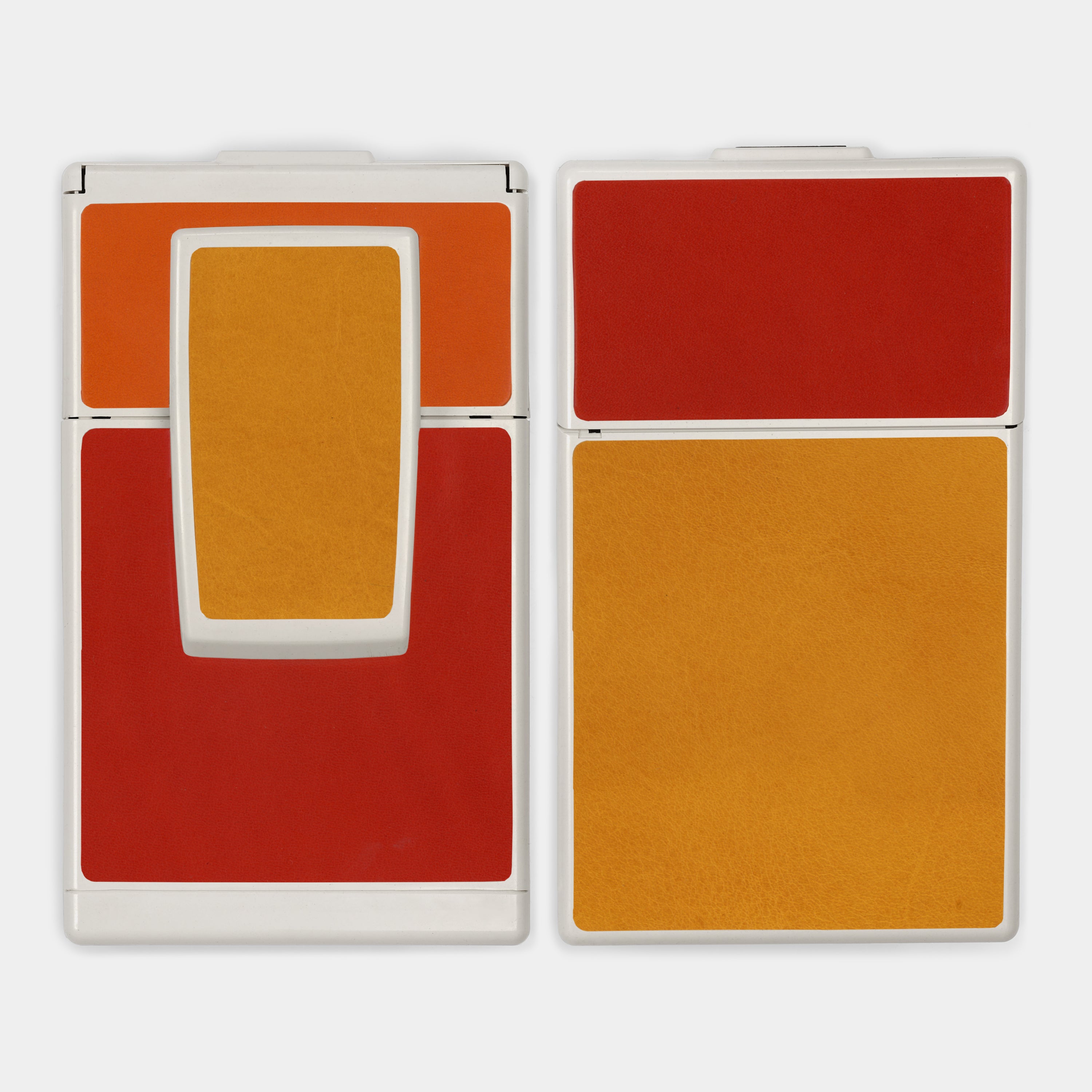 SX-70/SLR-680 Colorblock (No. 2) Leather Camera Skins