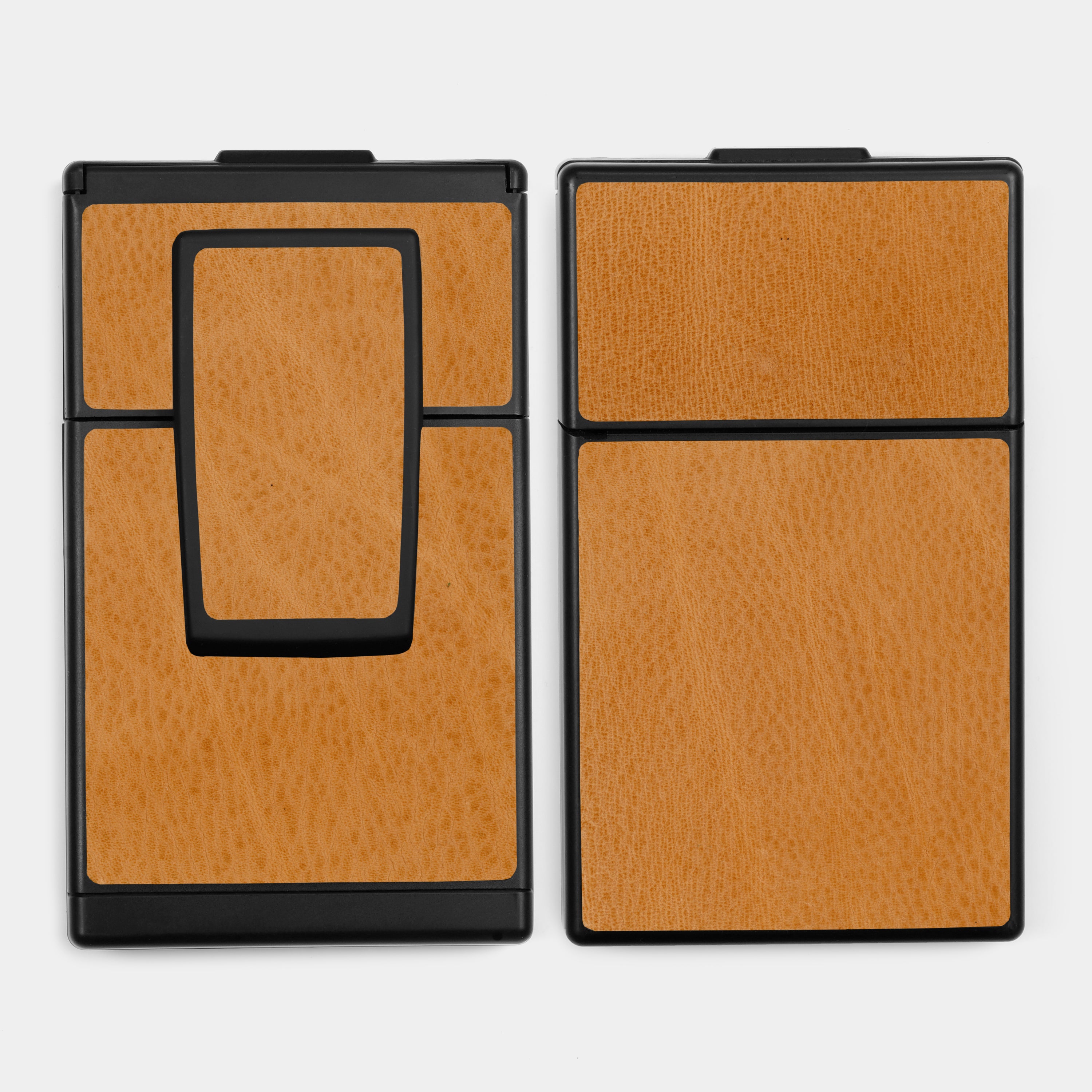 SX-70/SLR-680 Tan Pebble Leather Camera Skins
