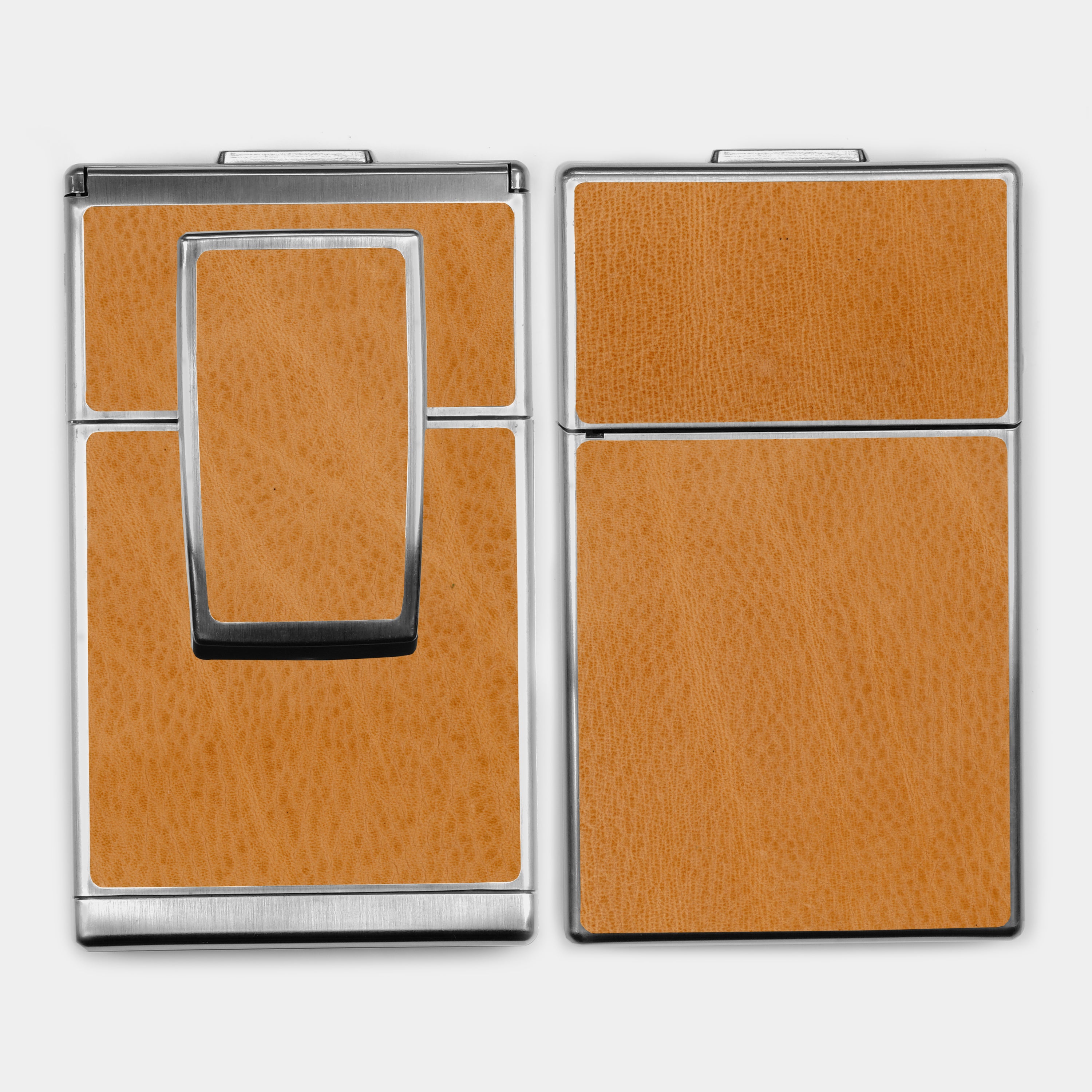 SX-70/SLR-680 Tan Pebble Leather Camera Skins