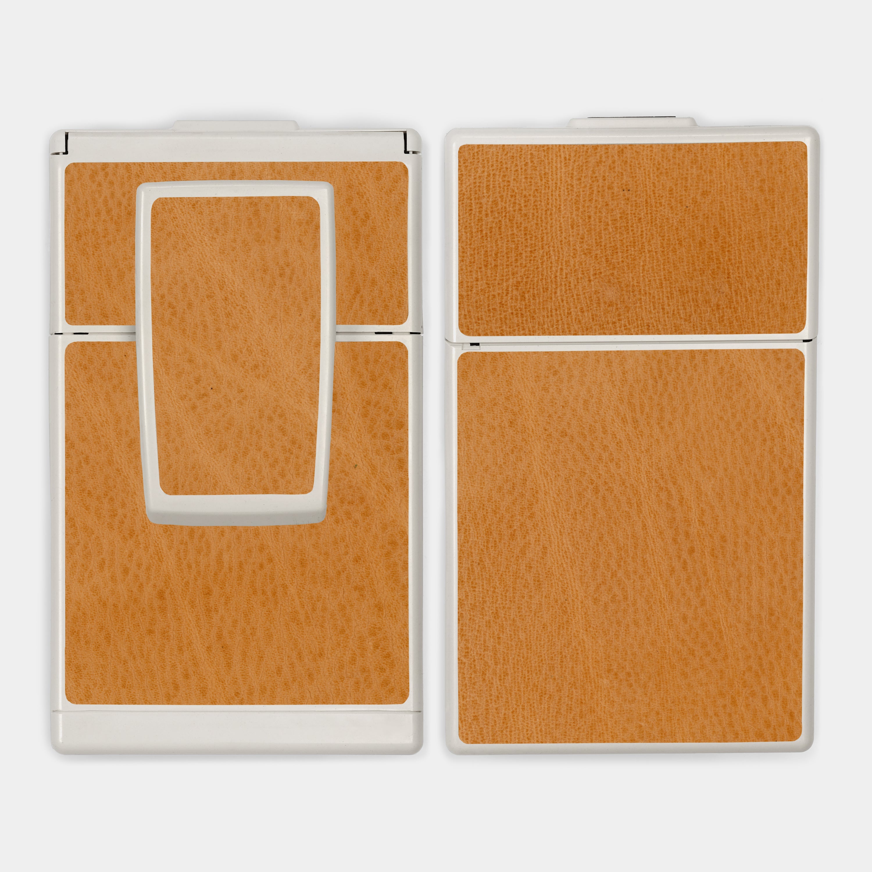 SX-70/SLR-680 Tan Pebble Leather Camera Skins