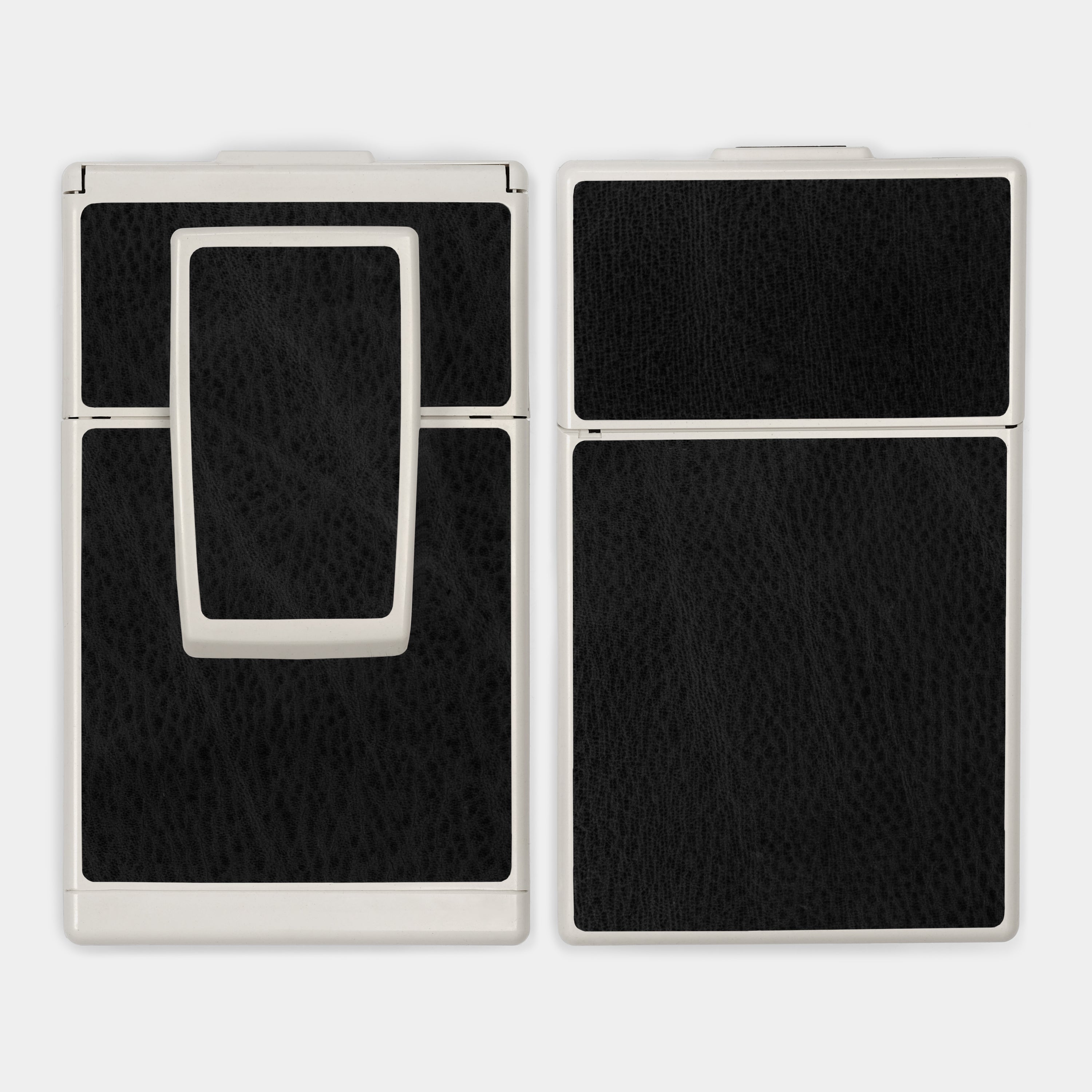 SX-70/SLR-680 Black Pebble Leather Camera Skins