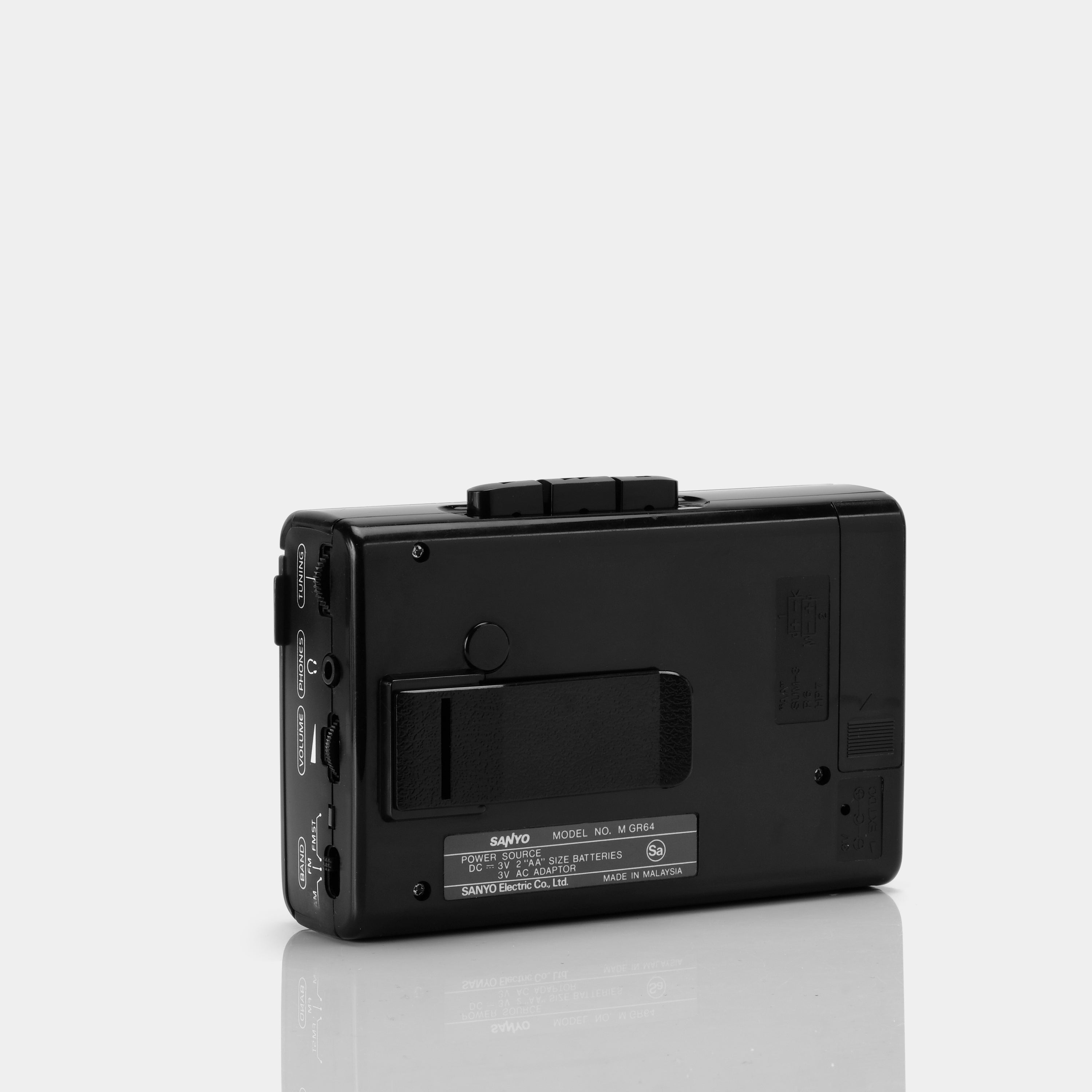 Sanyo MGR64 Stereo AM/FM Portable Cassette Player