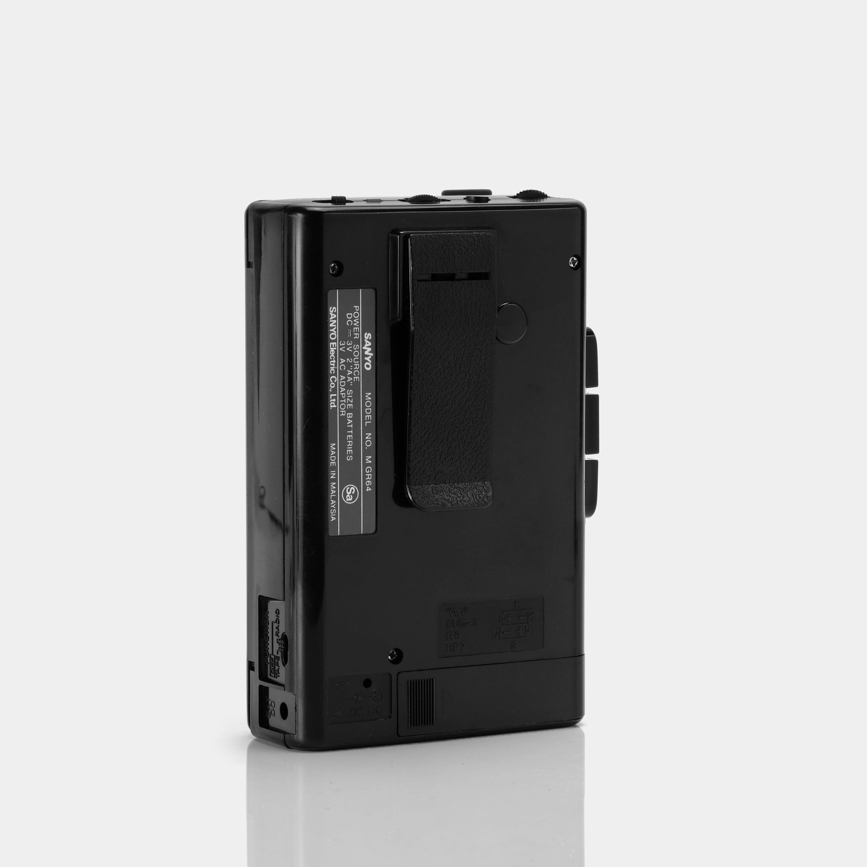 Sanyo MGR64 Stereo AM/FM Portable Cassette Player