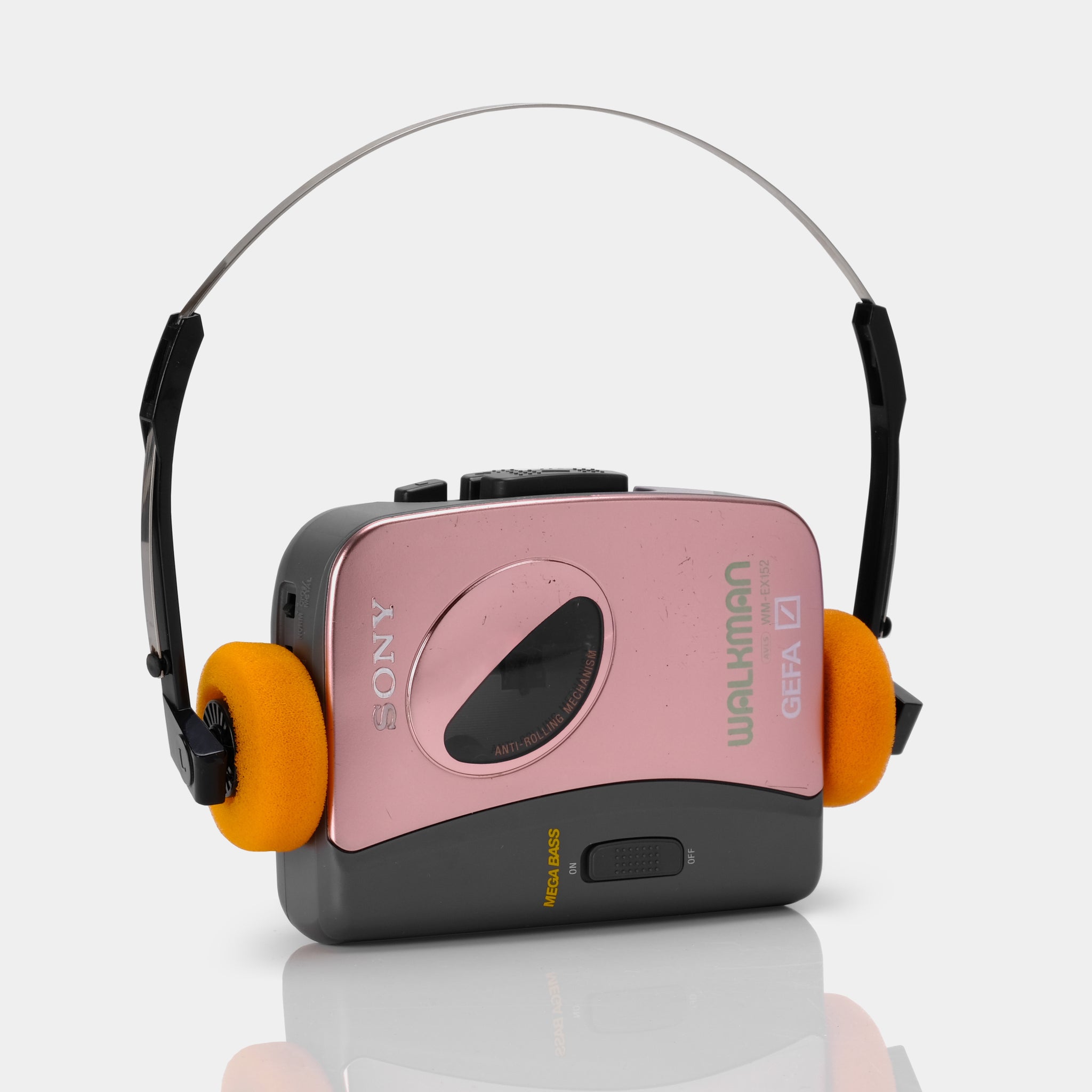 Sony Walkman Wm Ex152 Pink Portable Cassette Player