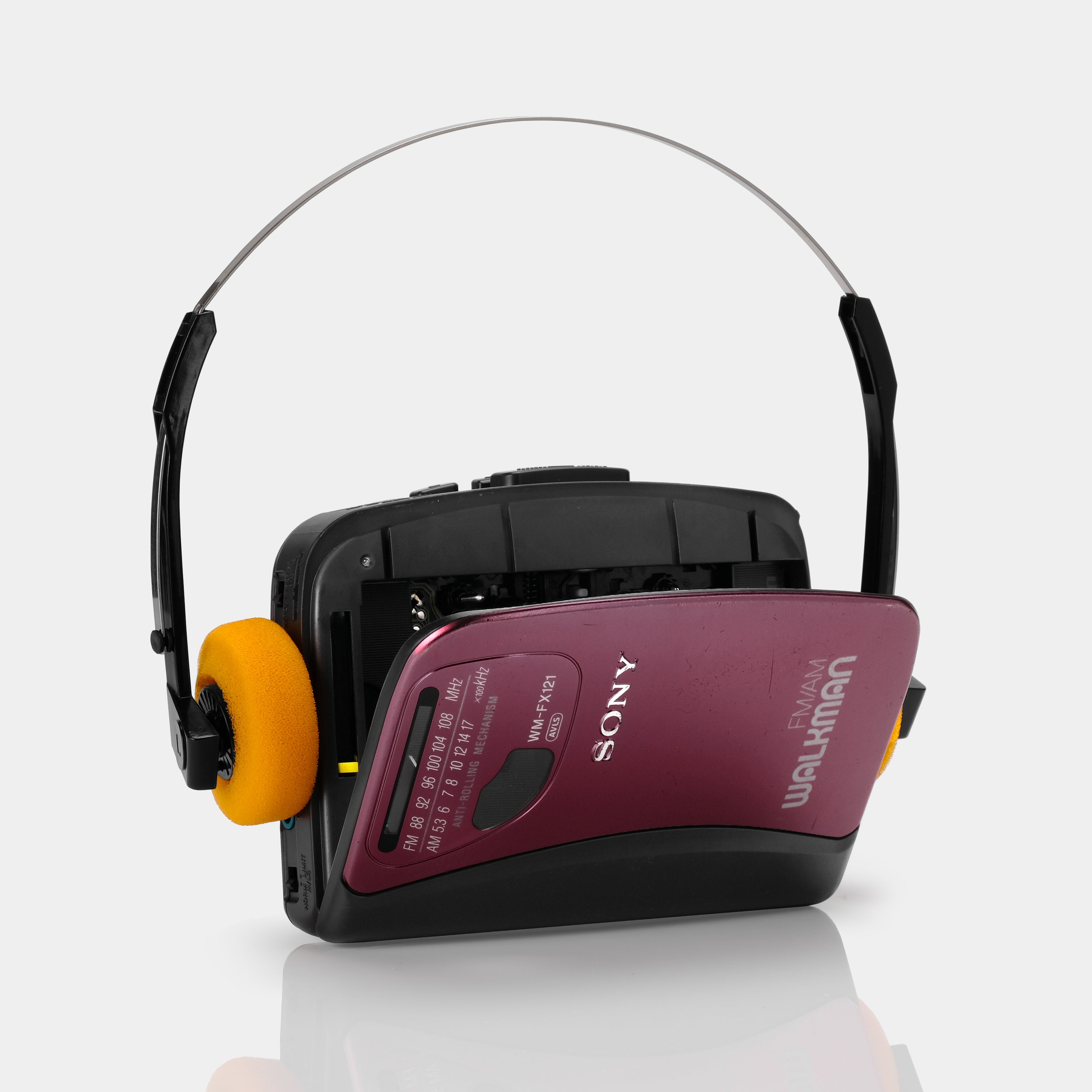Sony Walkman WM-FX121 AM/FM Fuschia Portable Cassette Player