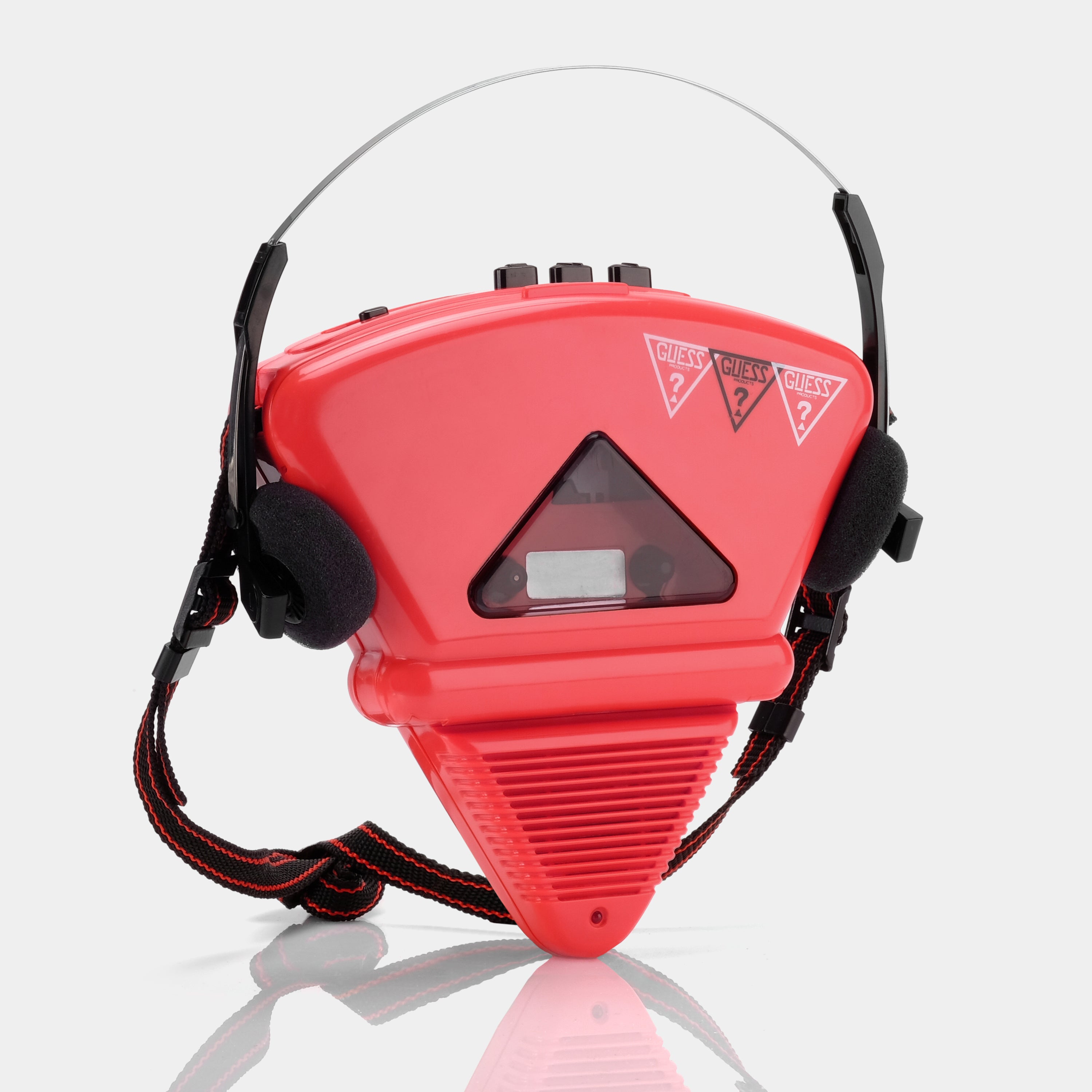 Guess E-4000 Pink Triangular Portable Cassette Player