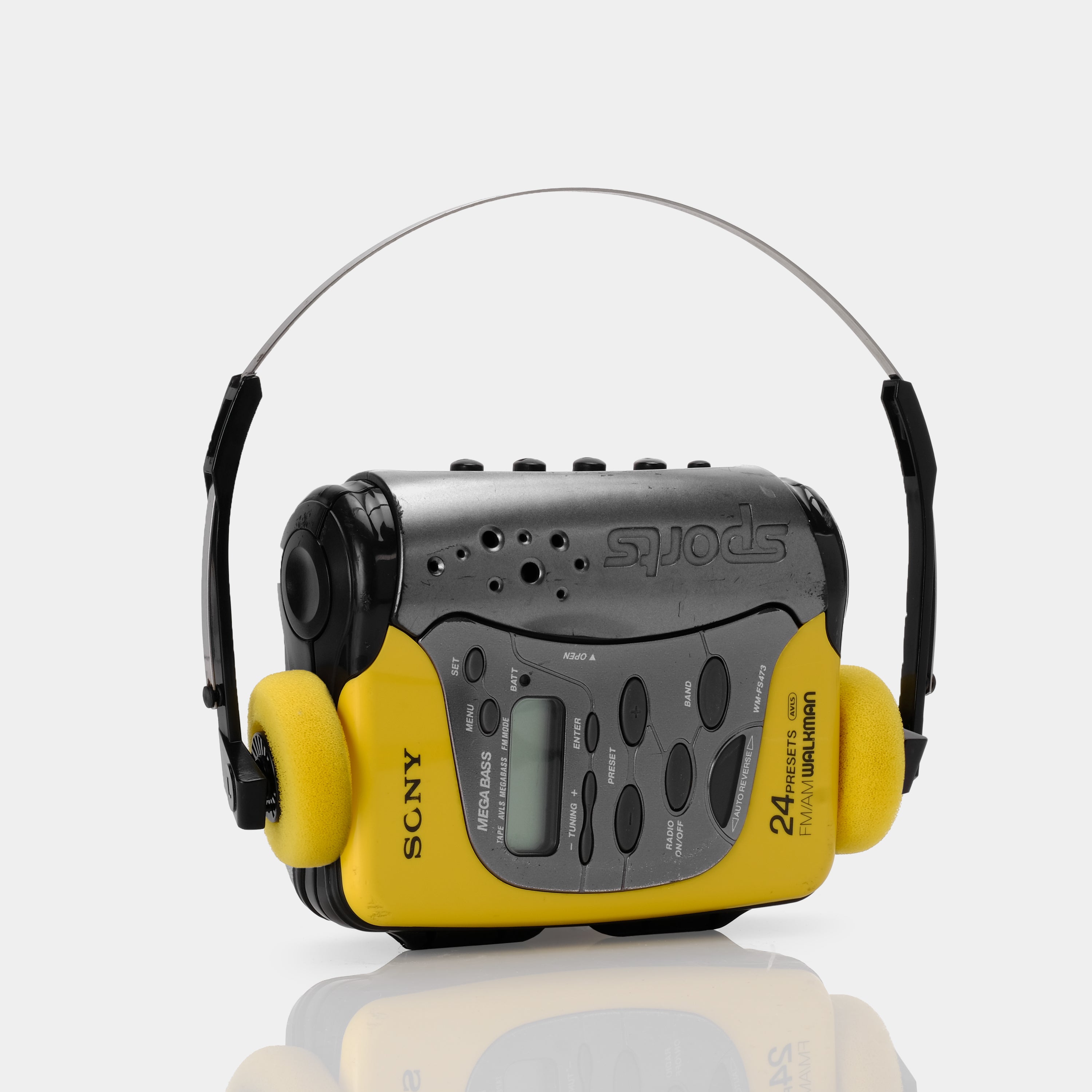 Sony Sports Walkman WM-FS473 AM/FM Portable Cassette Player
