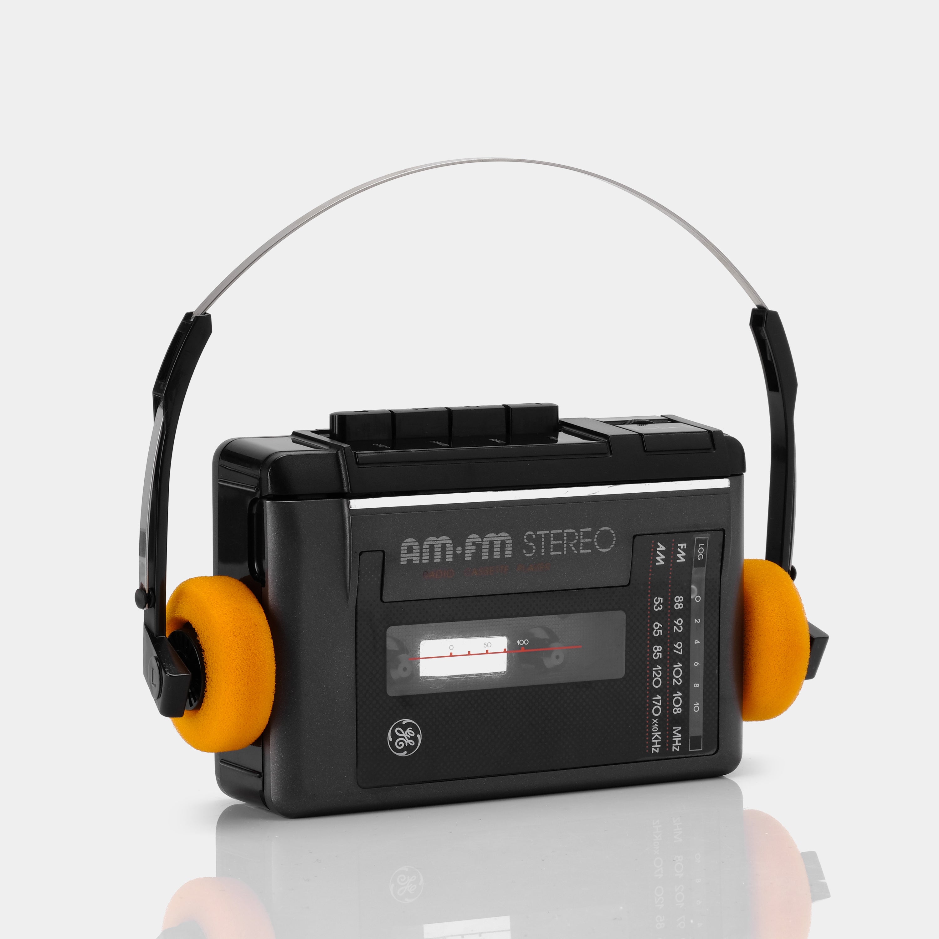 General Electric Model 3-5482A AM/FM Portable Cassette Player