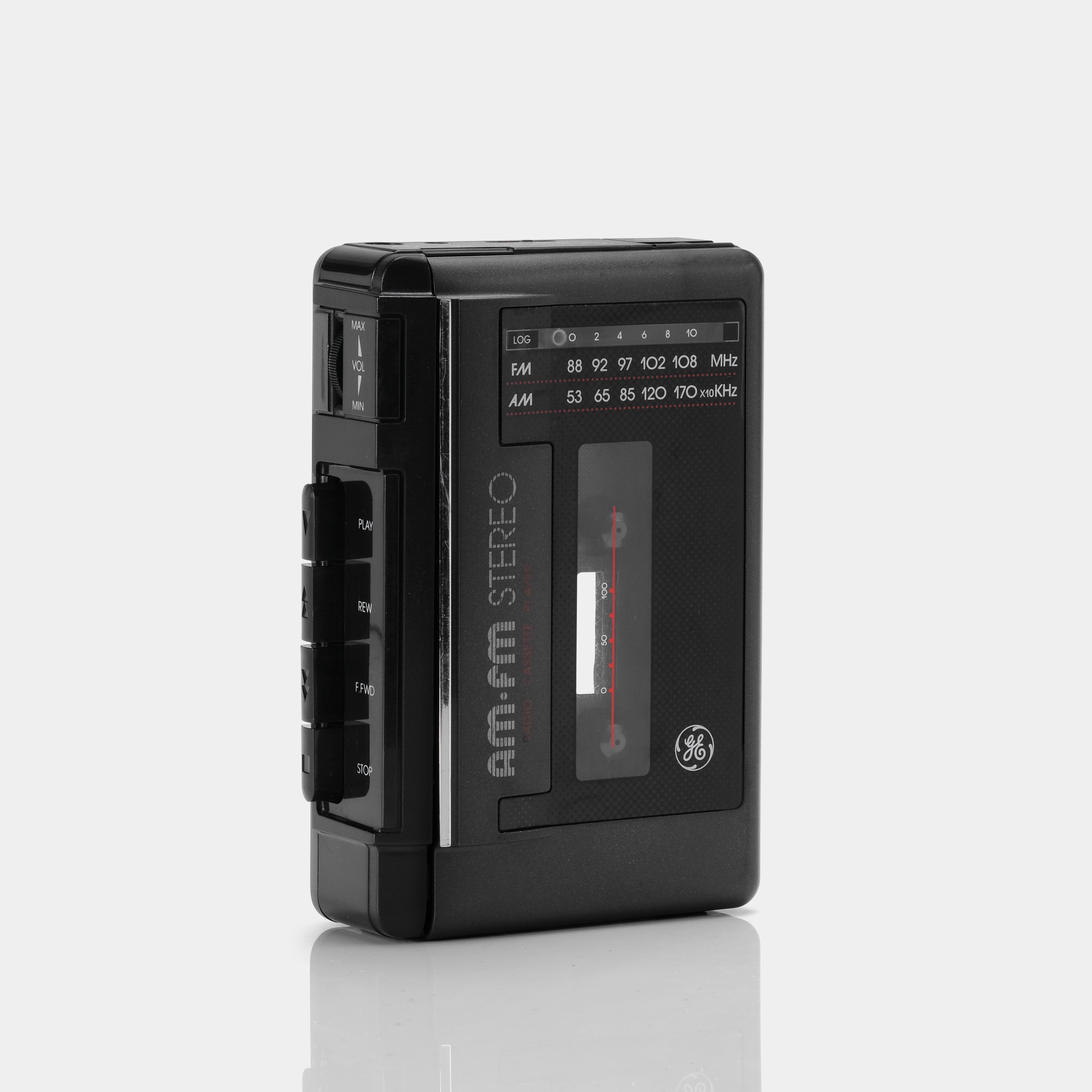 General Electric Model 3-5482A AM/FM Portable Cassette Player