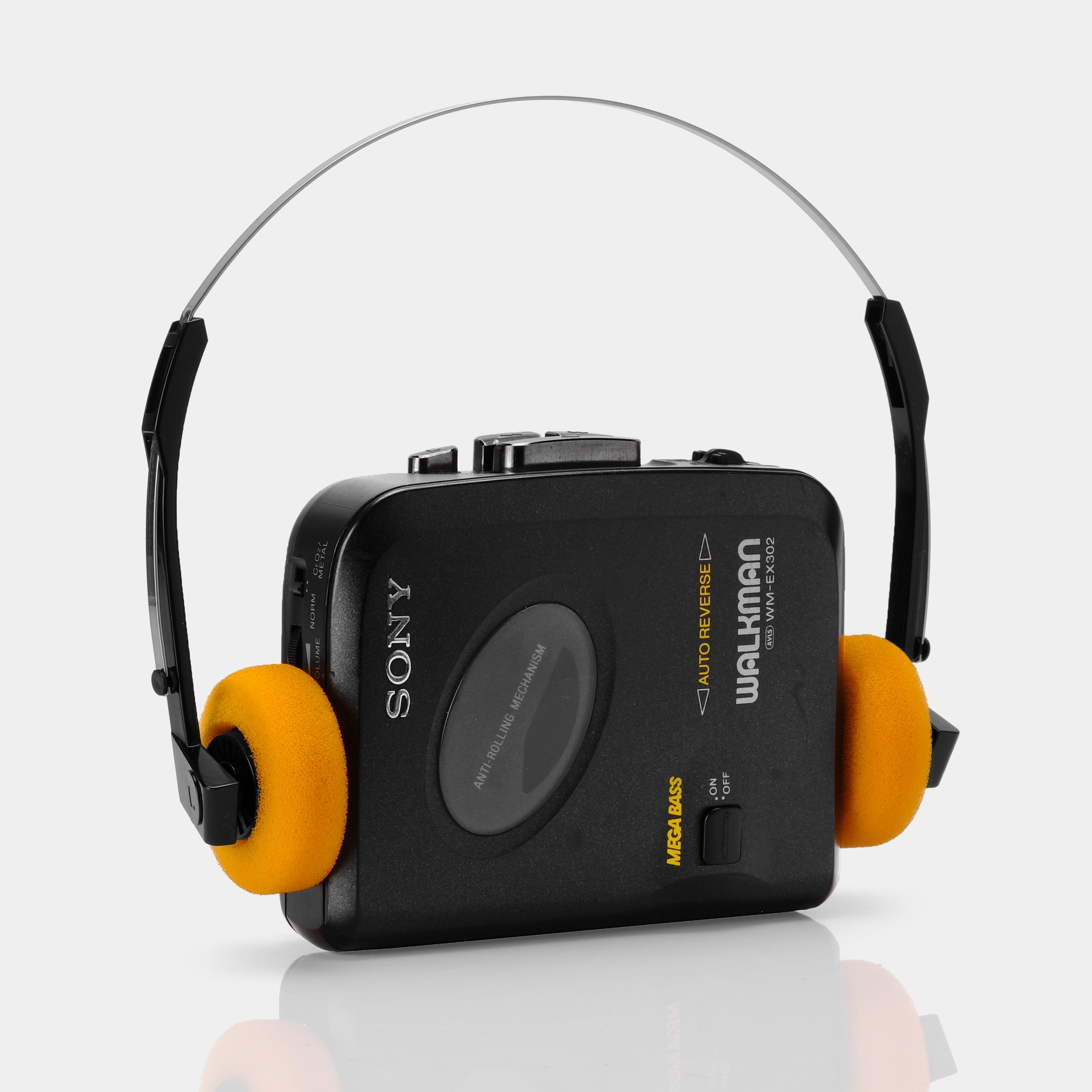 Sony Walkman WM-EX302 Auto Reverse AM/FM Portable Cassette Player