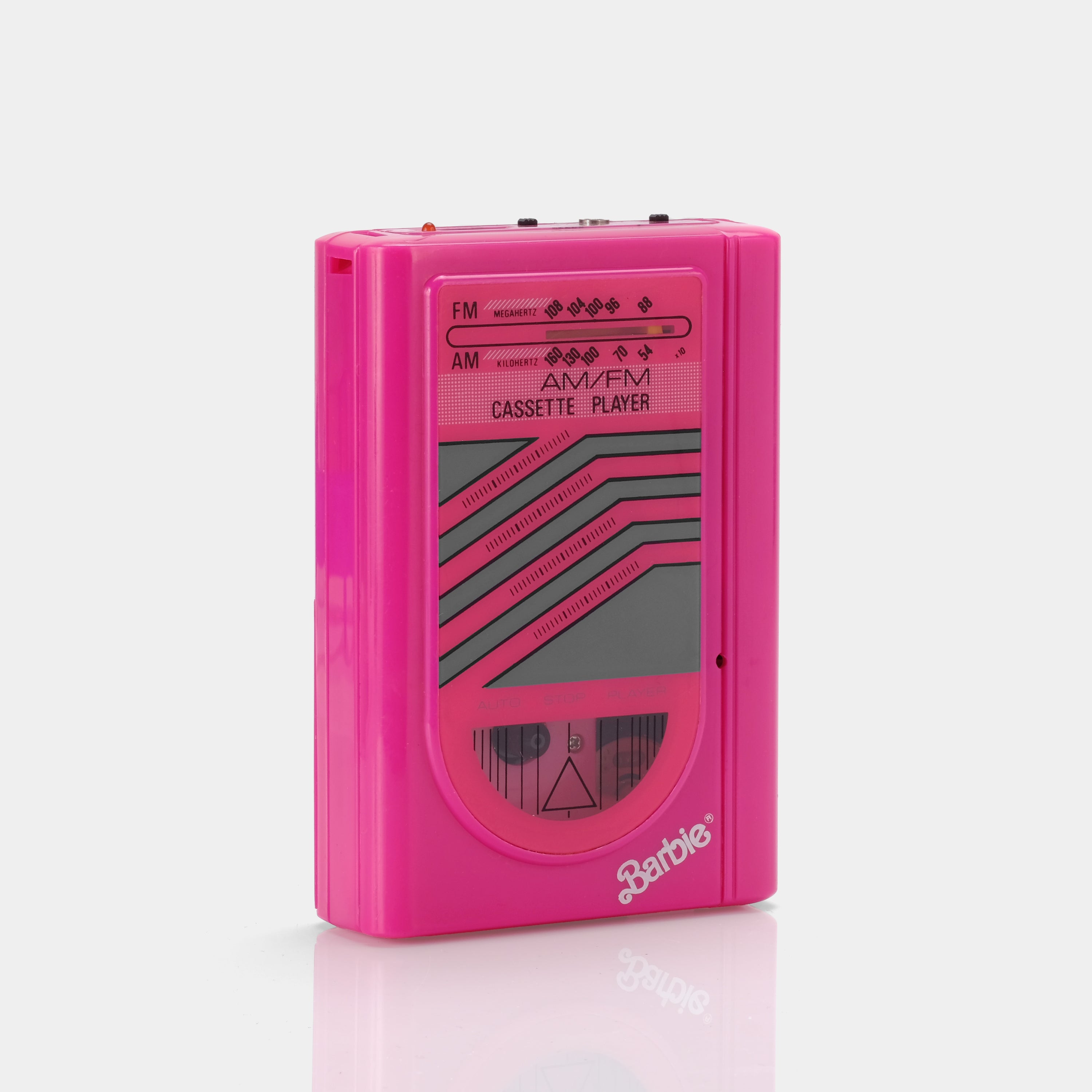Barbie AM/FM Pink Portable Cassette Player