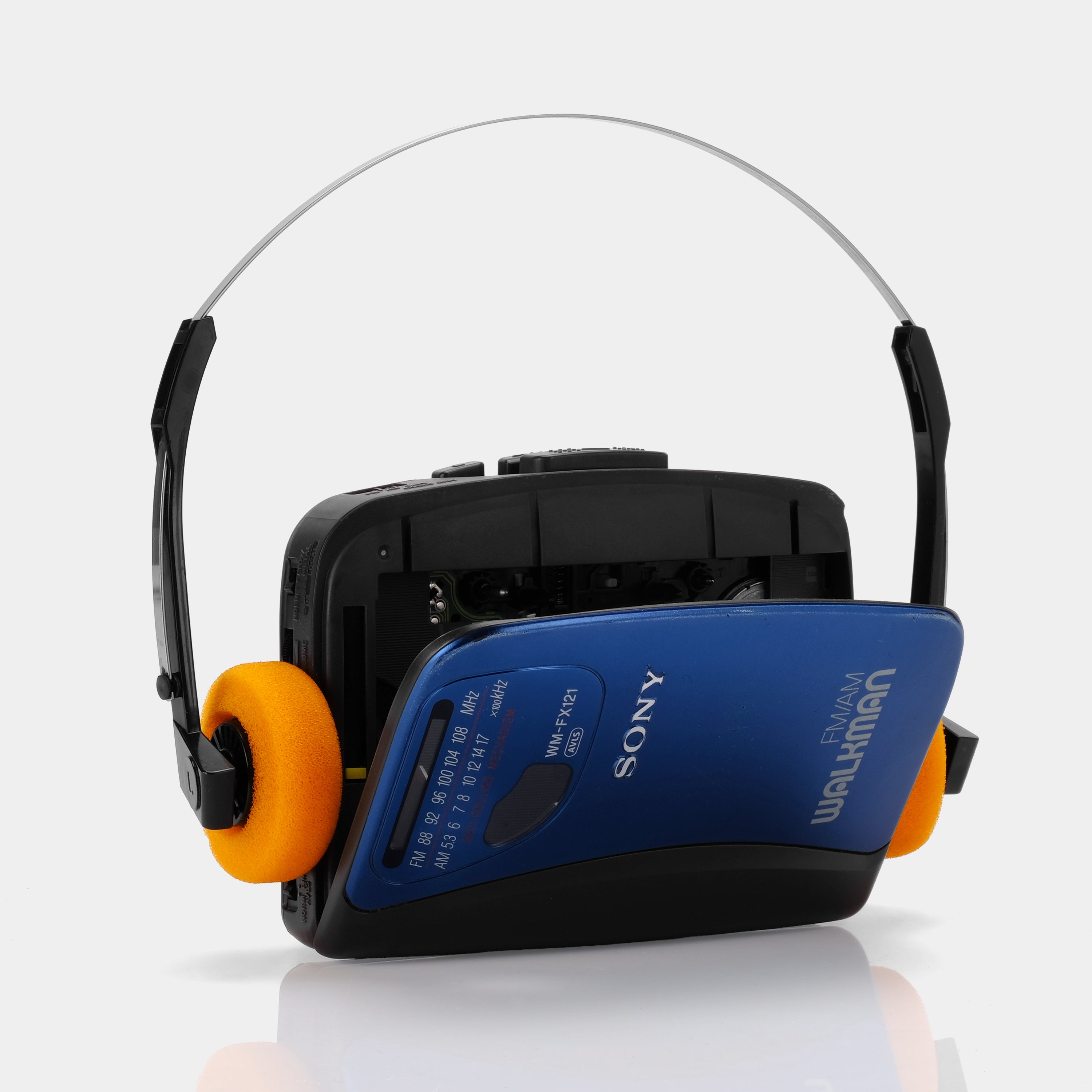 Sony WM-FX121 AM/FM Blue Portable Cassette Player