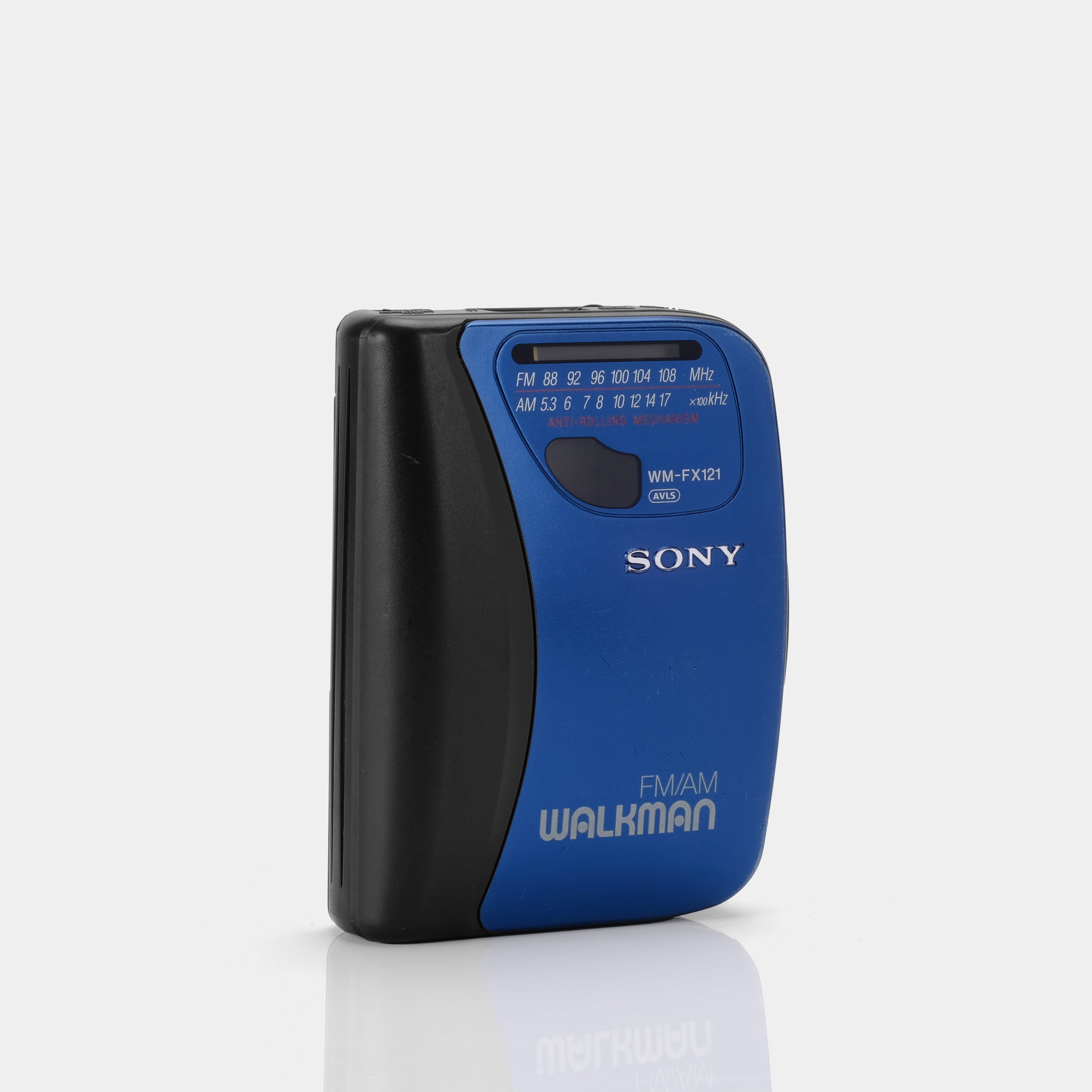 Sony WM-FX121 AM/FM Blue Portable Cassette Player