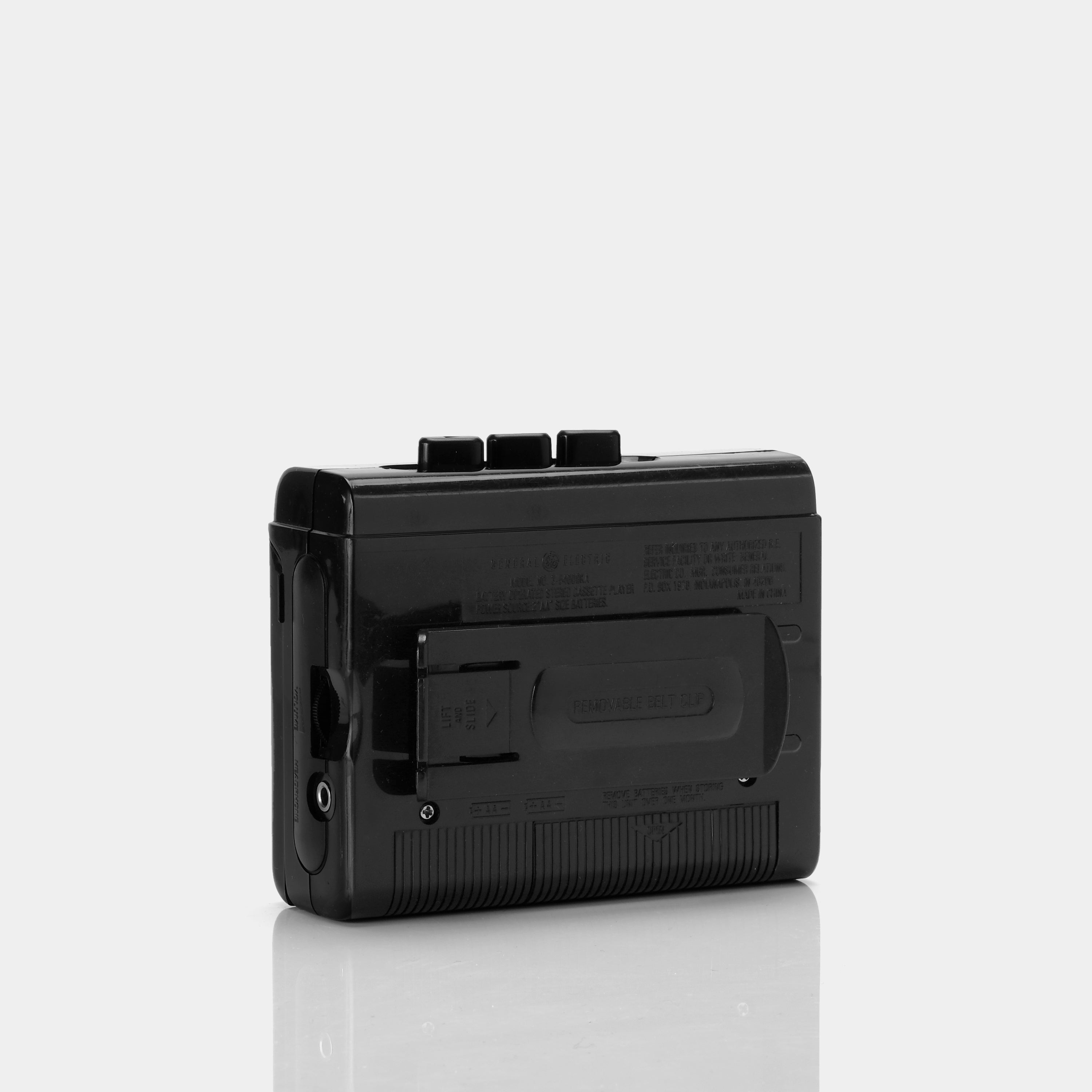 General Electric 3-5460BKA Stereo Portable Cassette Player