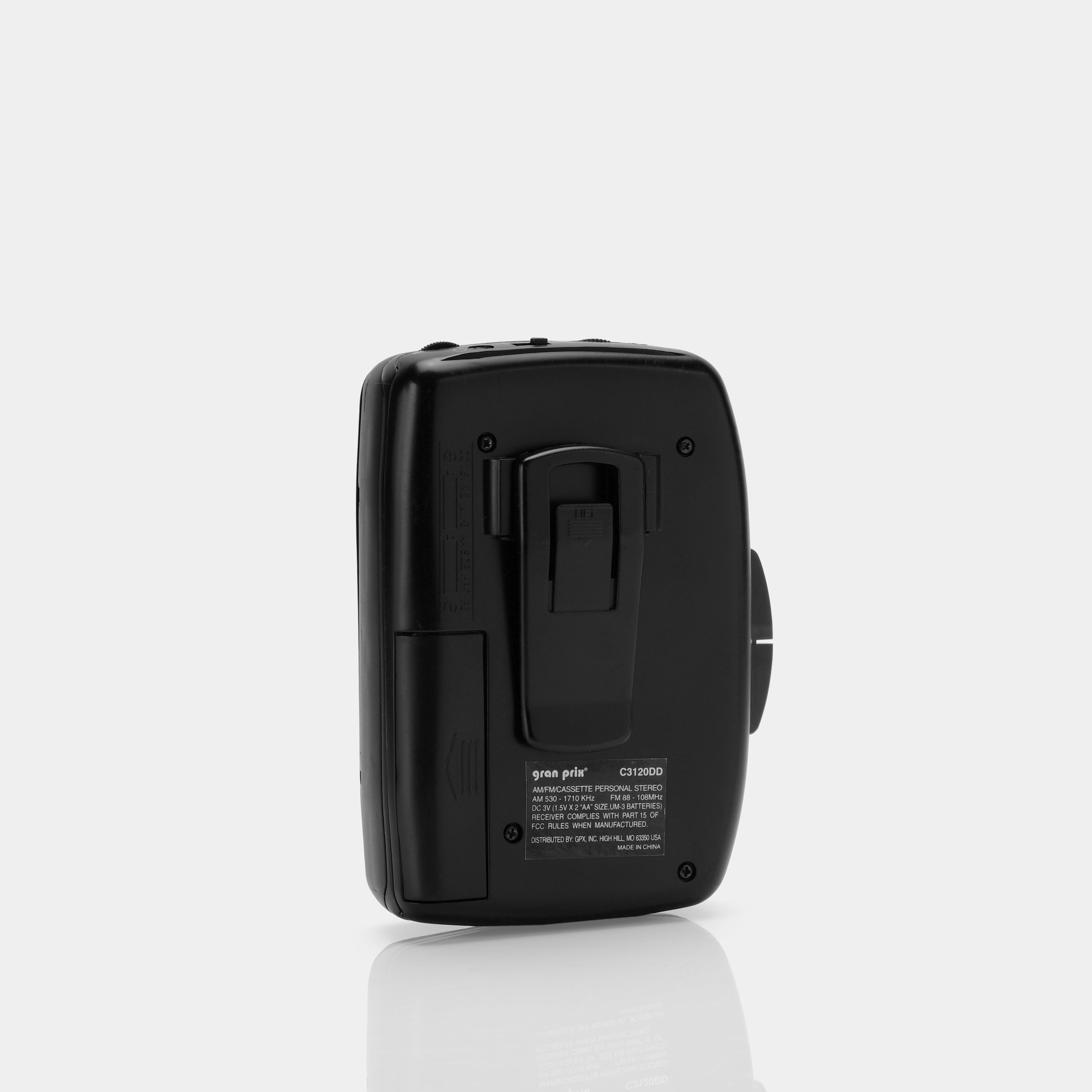 GPX C3120DD Portable Cassette Player