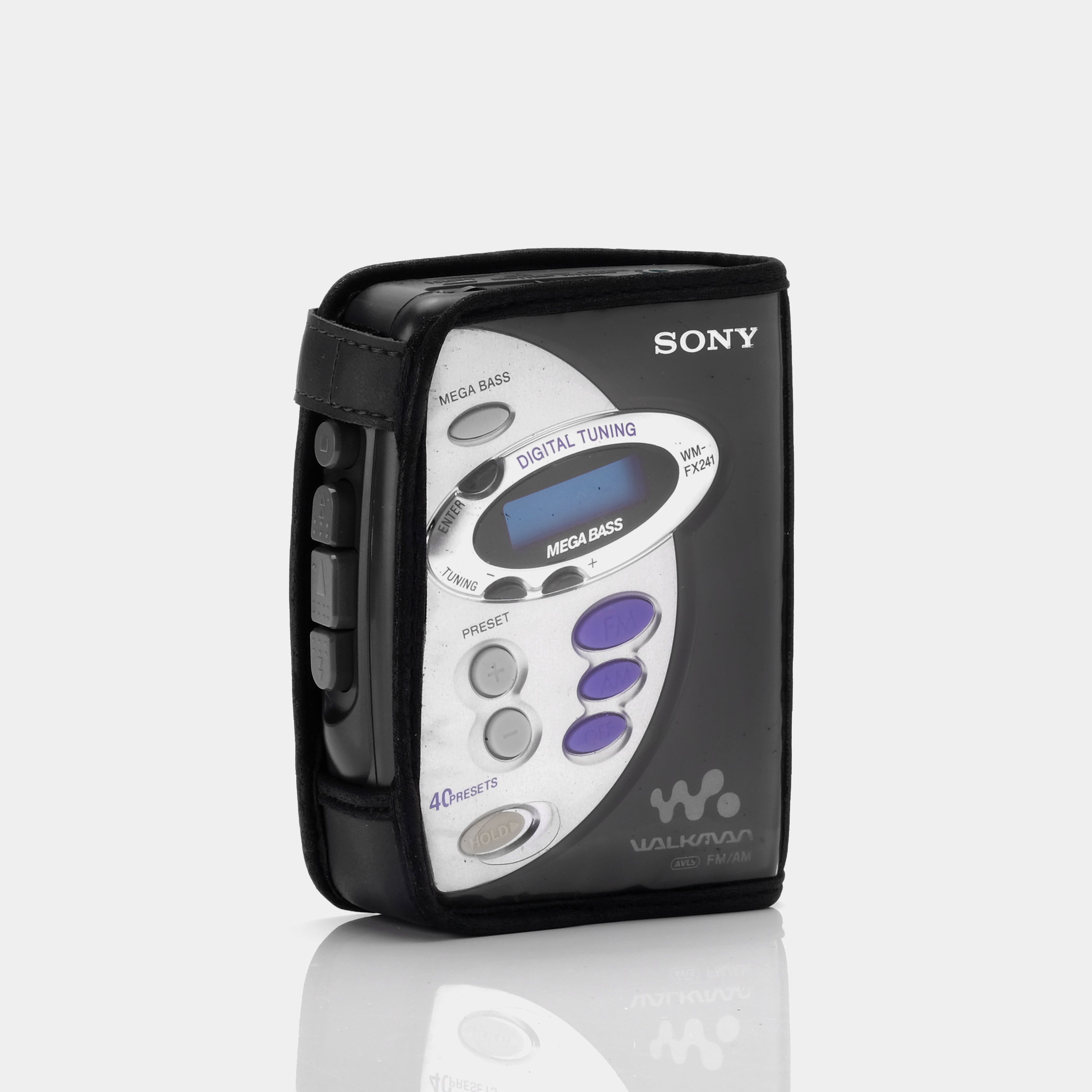 Sony Walkman WM-FX241 Portable Cassette Player With Case