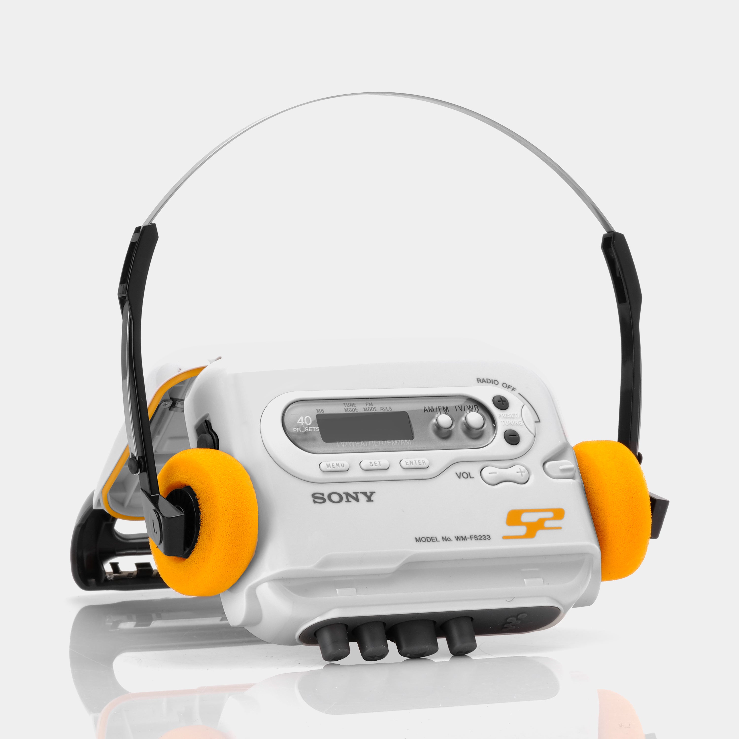 Sony Walkman WM-FS233 AM/FM Portable Cassette Player