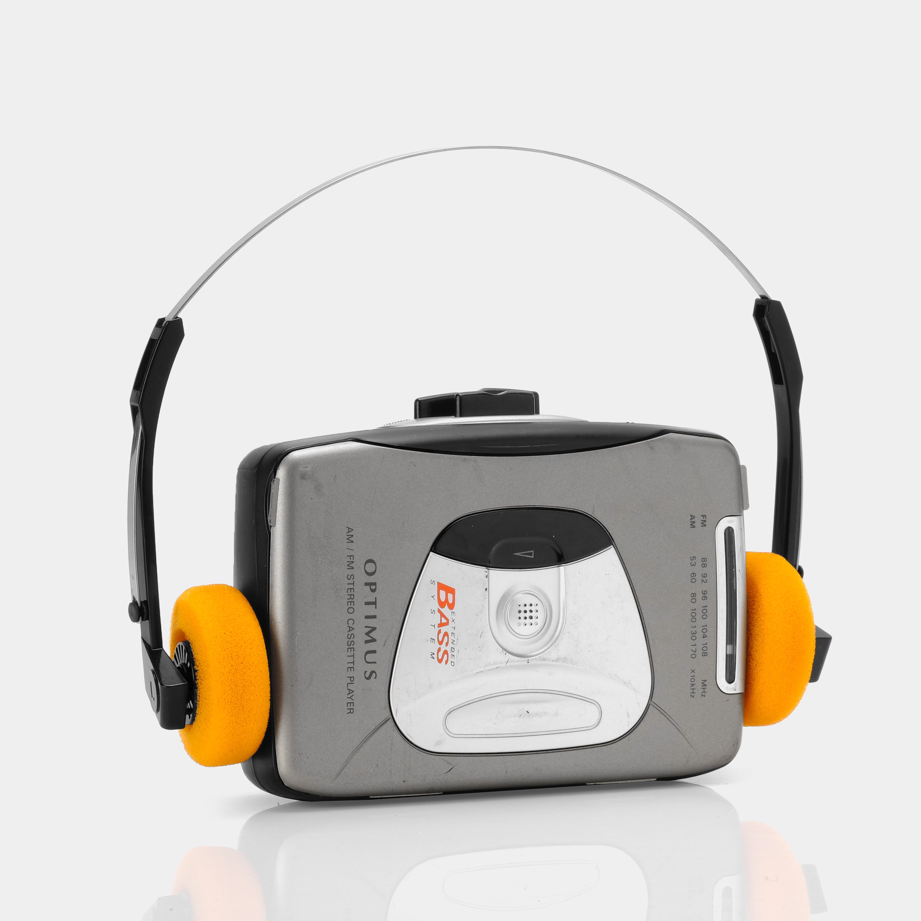 Optimus SCP-106 AM/FM Portable Cassette Player