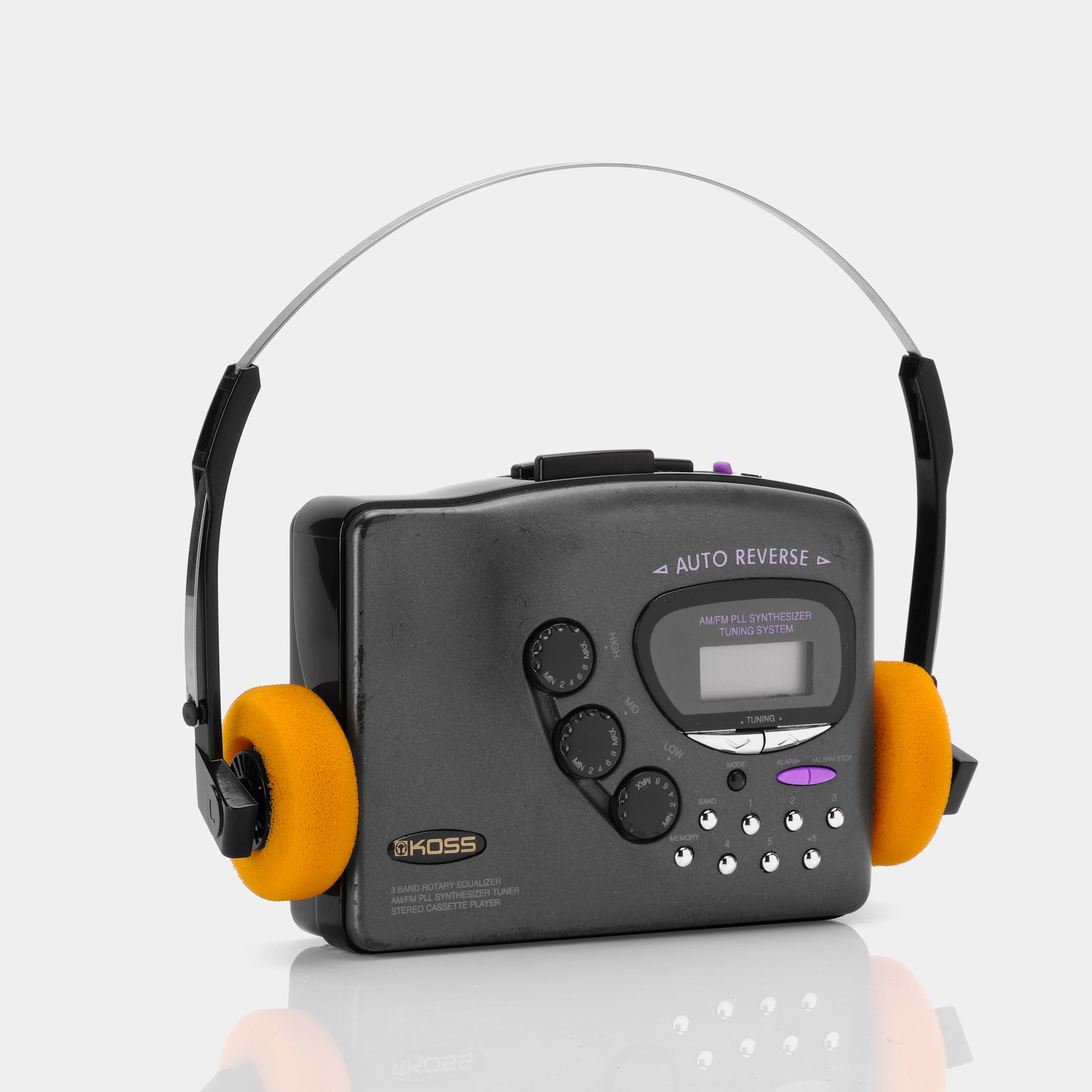 Koss PP125 Auto Reverse Portable Cassette Player