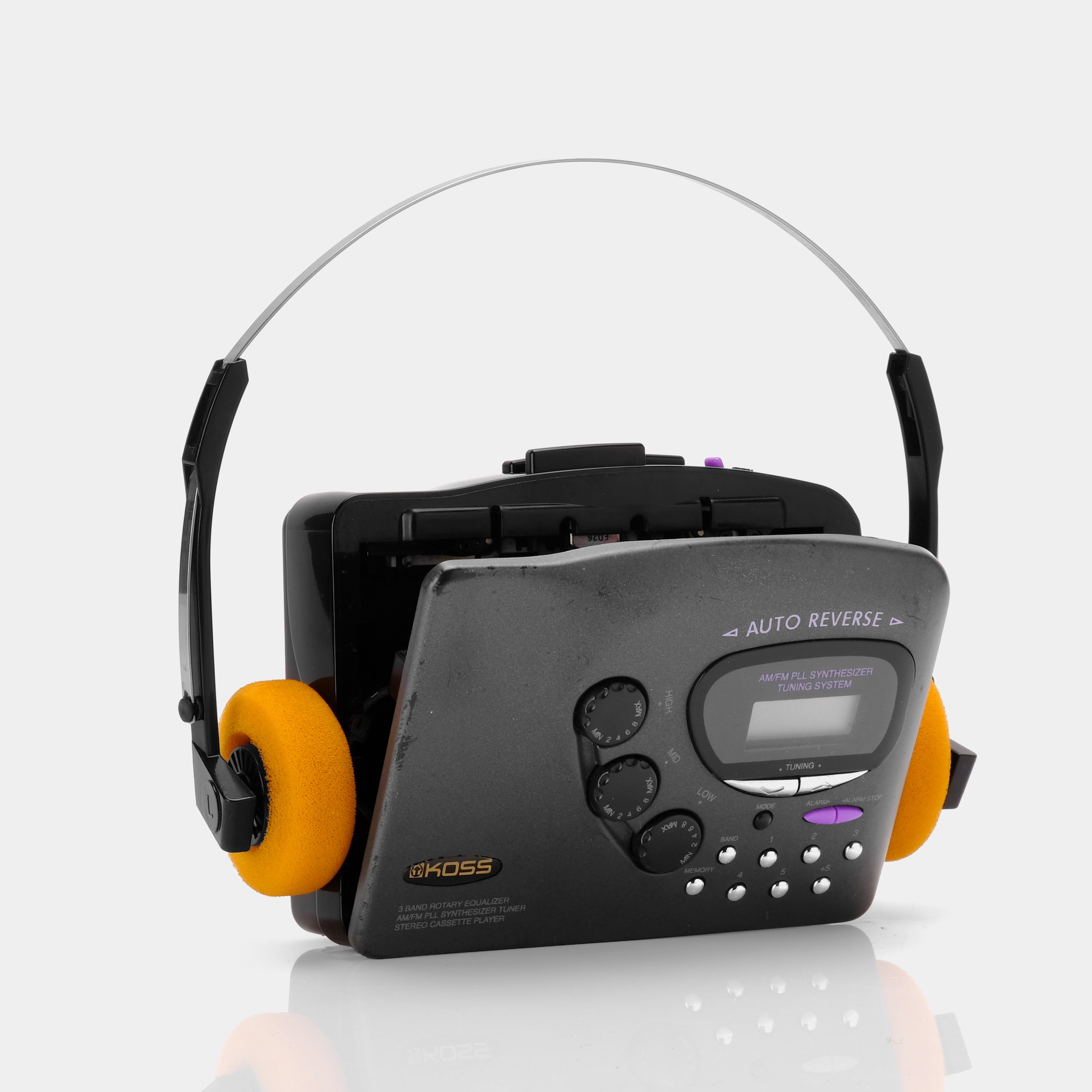 Koss PP125 Auto Reverse Portable Cassette Player