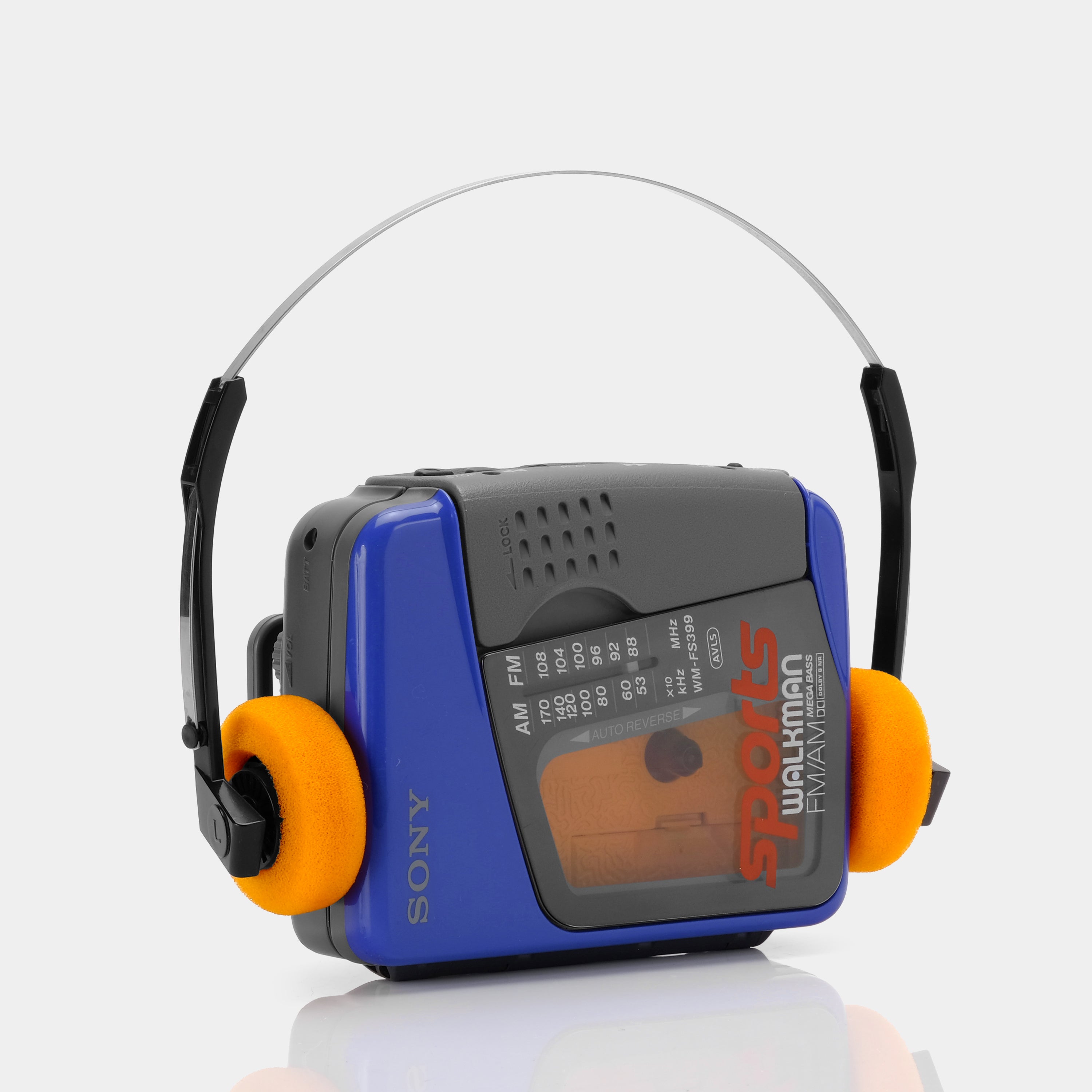 Sony Sports Walkman WM-FS399 AM/FM Portable Cassette Player