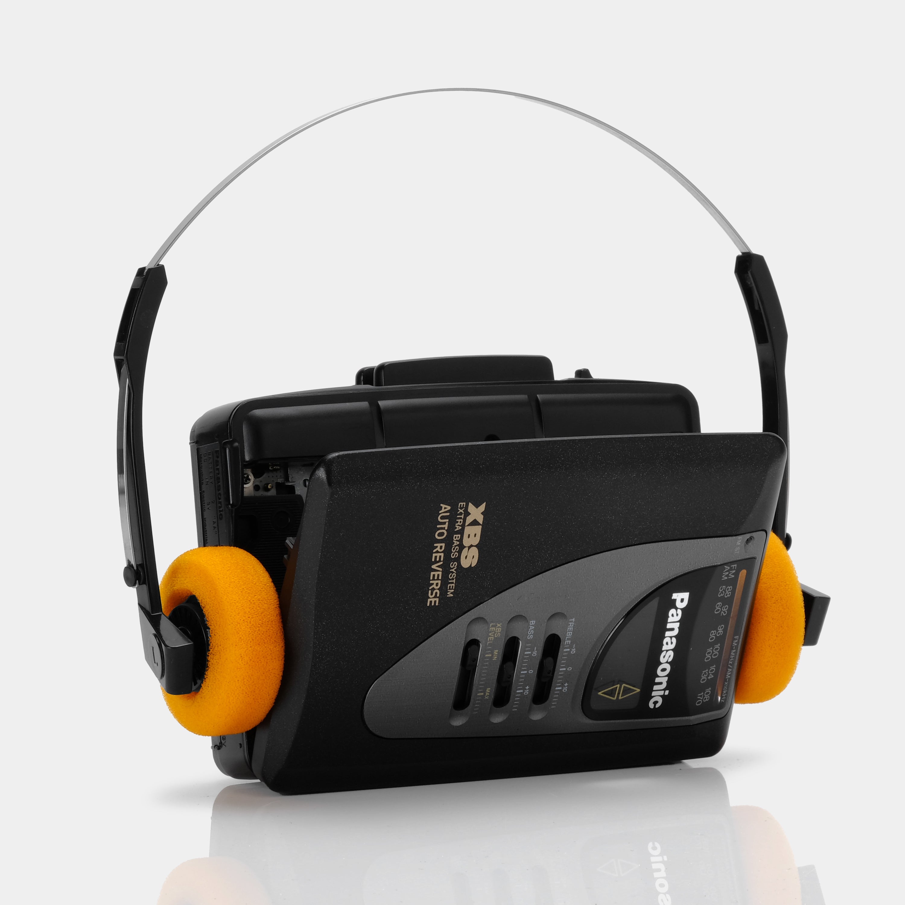 Panasonic RQ-V156 Auto Reverse AM/FM Portable Cassette Player