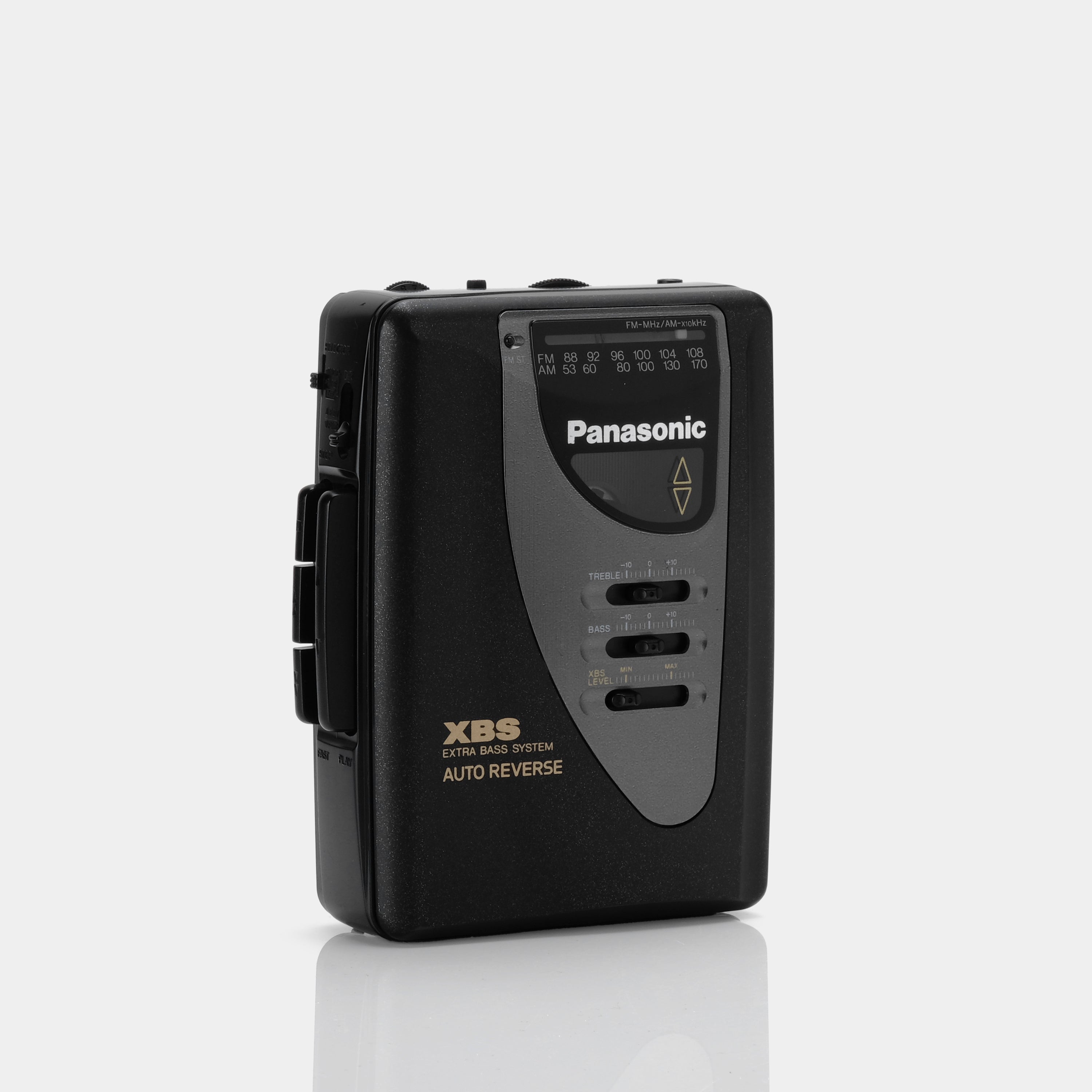 Panasonic RQ-V156 Auto Reverse AM/FM Portable Cassette Player