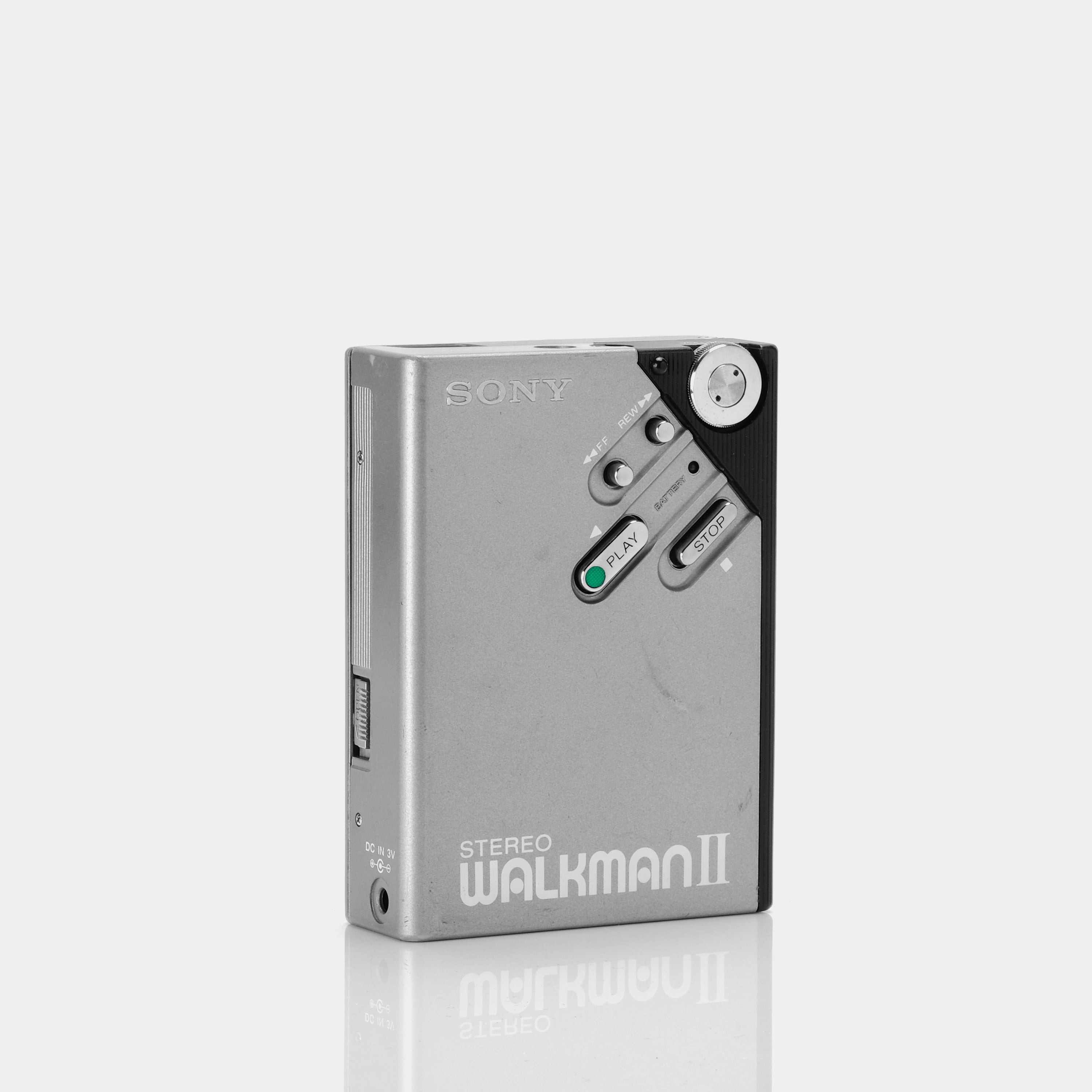 Sony Walkman II WM-2 Silver Portable Cassette Player