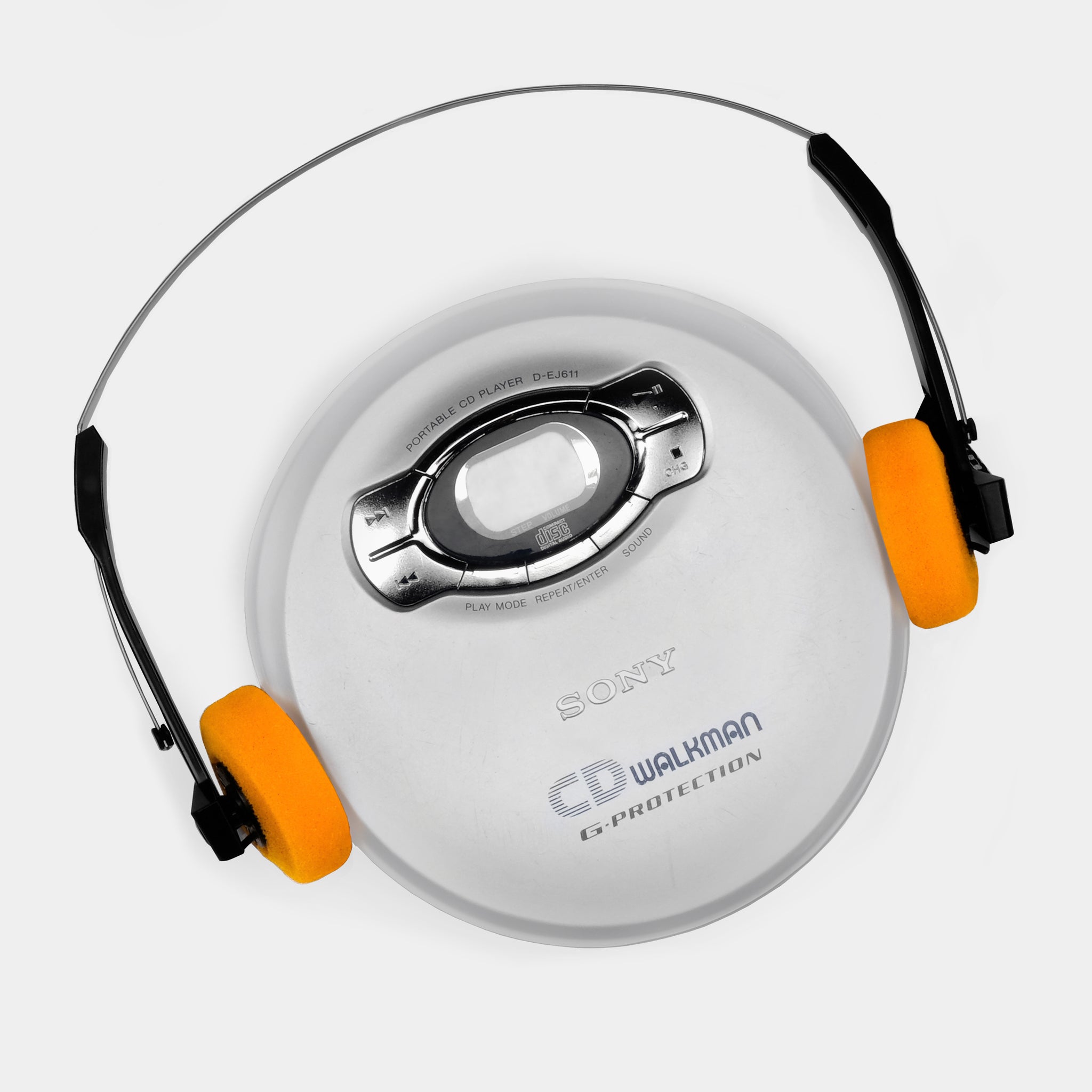 Sony CD Walkman - Portable Compac Disk Player - Silver (D-EJ611/S