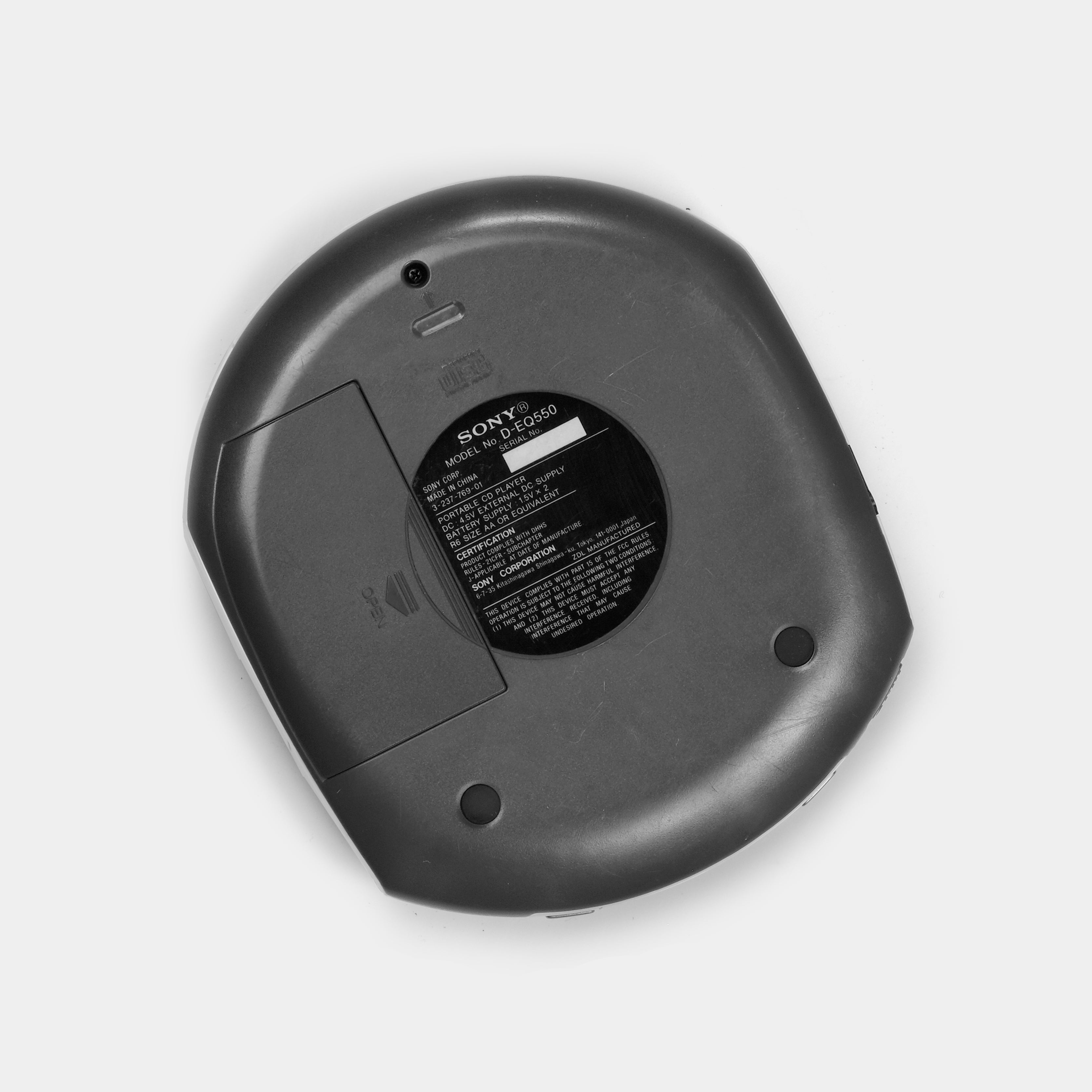 Sony Walkman D-EQ550 Portable CD Player