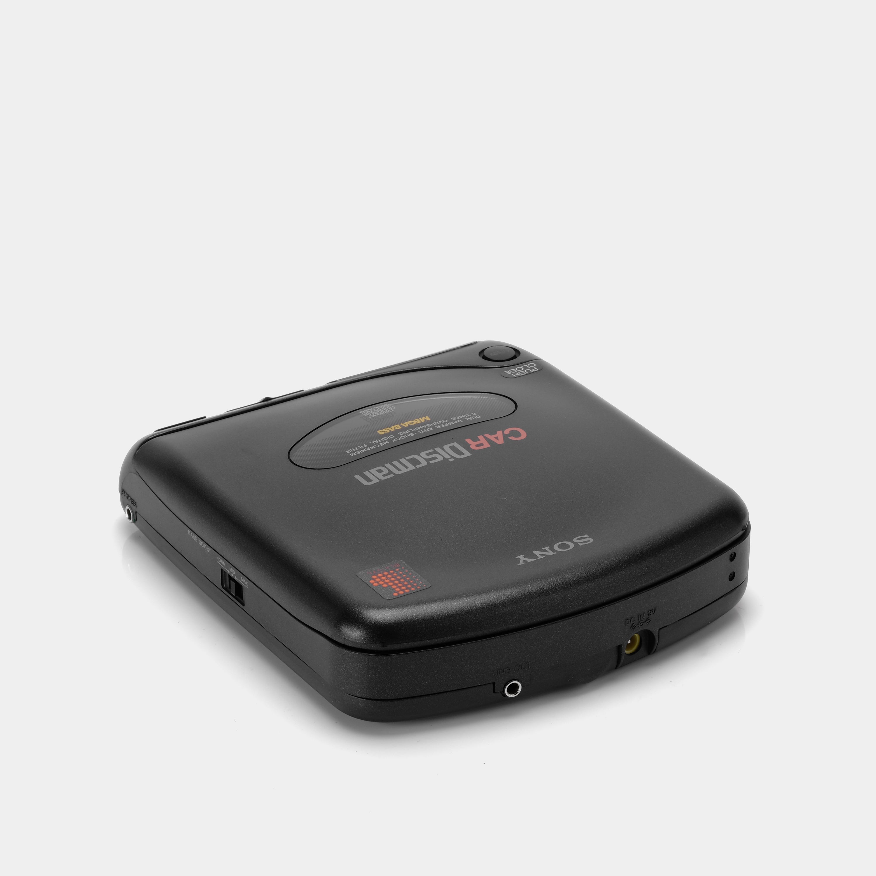 Sony Car Discman D-802K Portable CD Player With Carrying Case