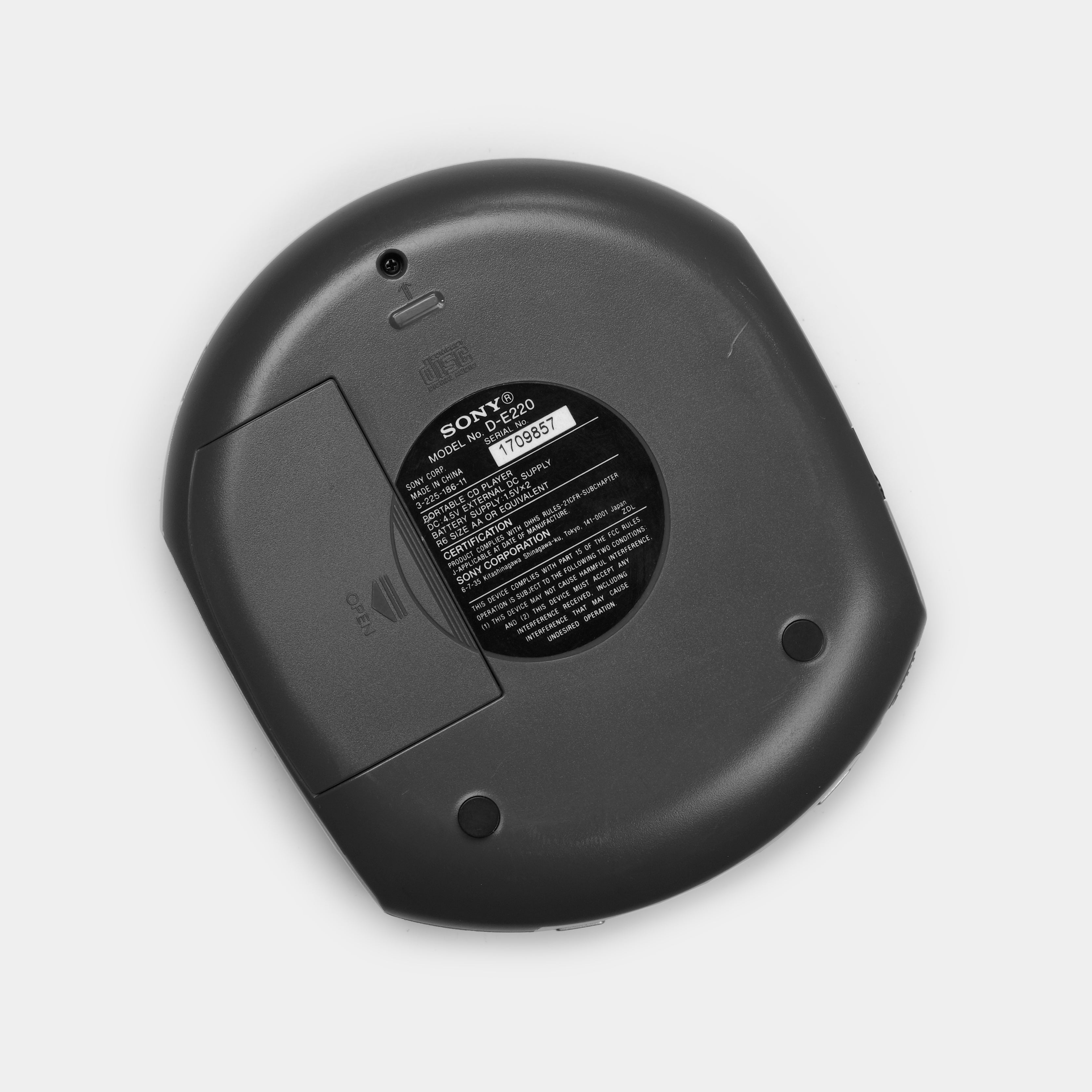 Sony D-E220 Portable CD Player