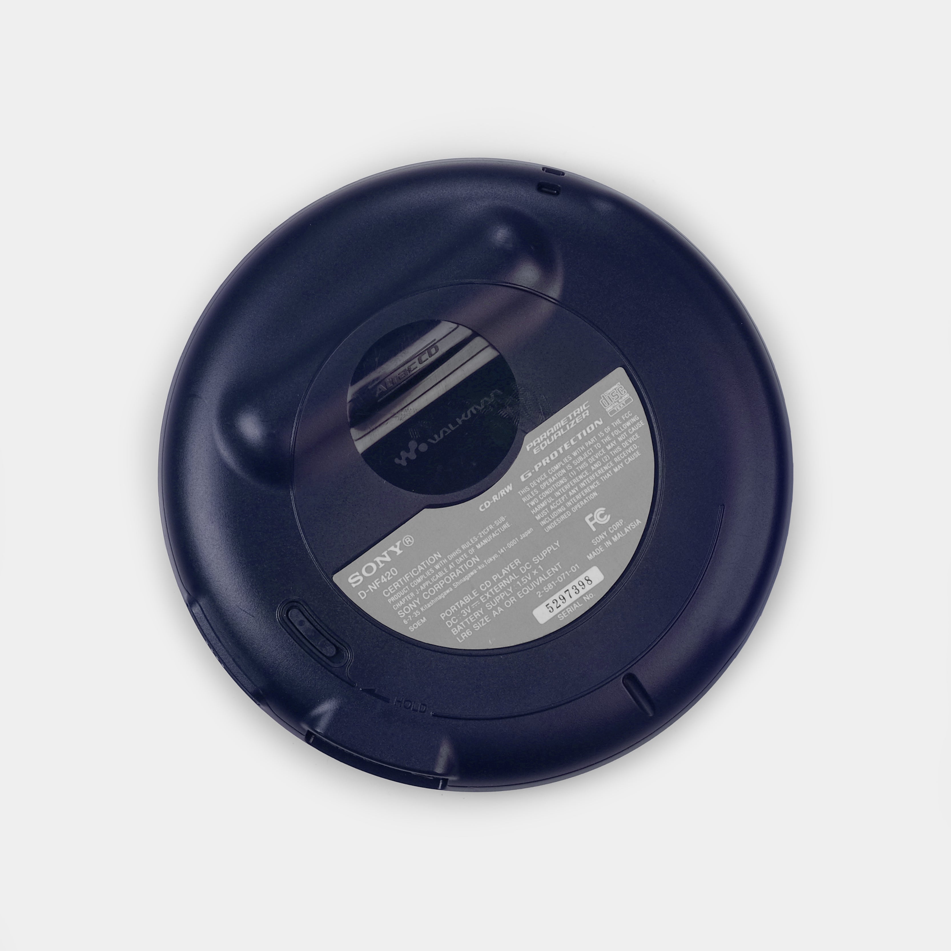 Sony Psyc D-NF420 Portable CD Player