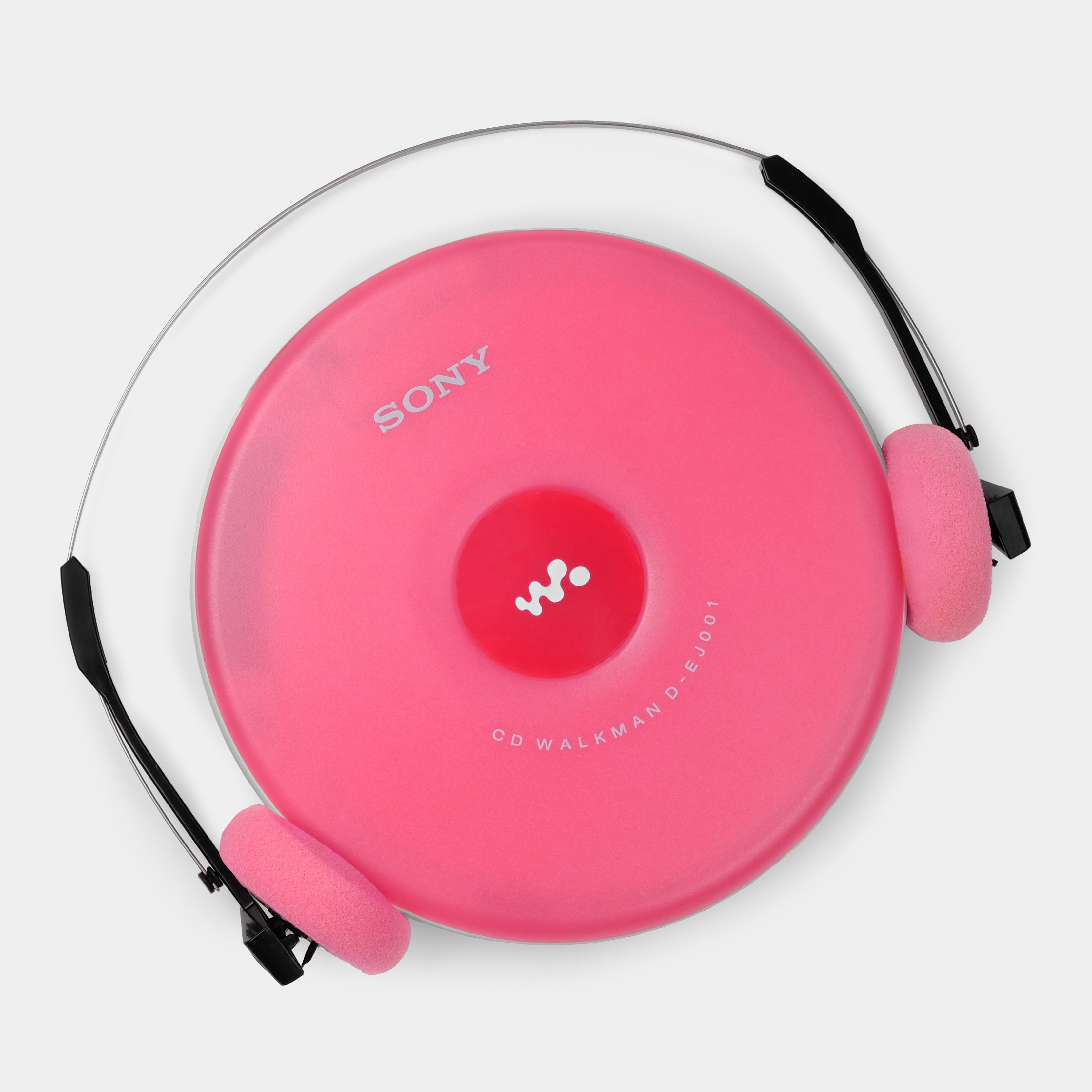Sony Walkman D-EJ001 Pink Portable CD Player