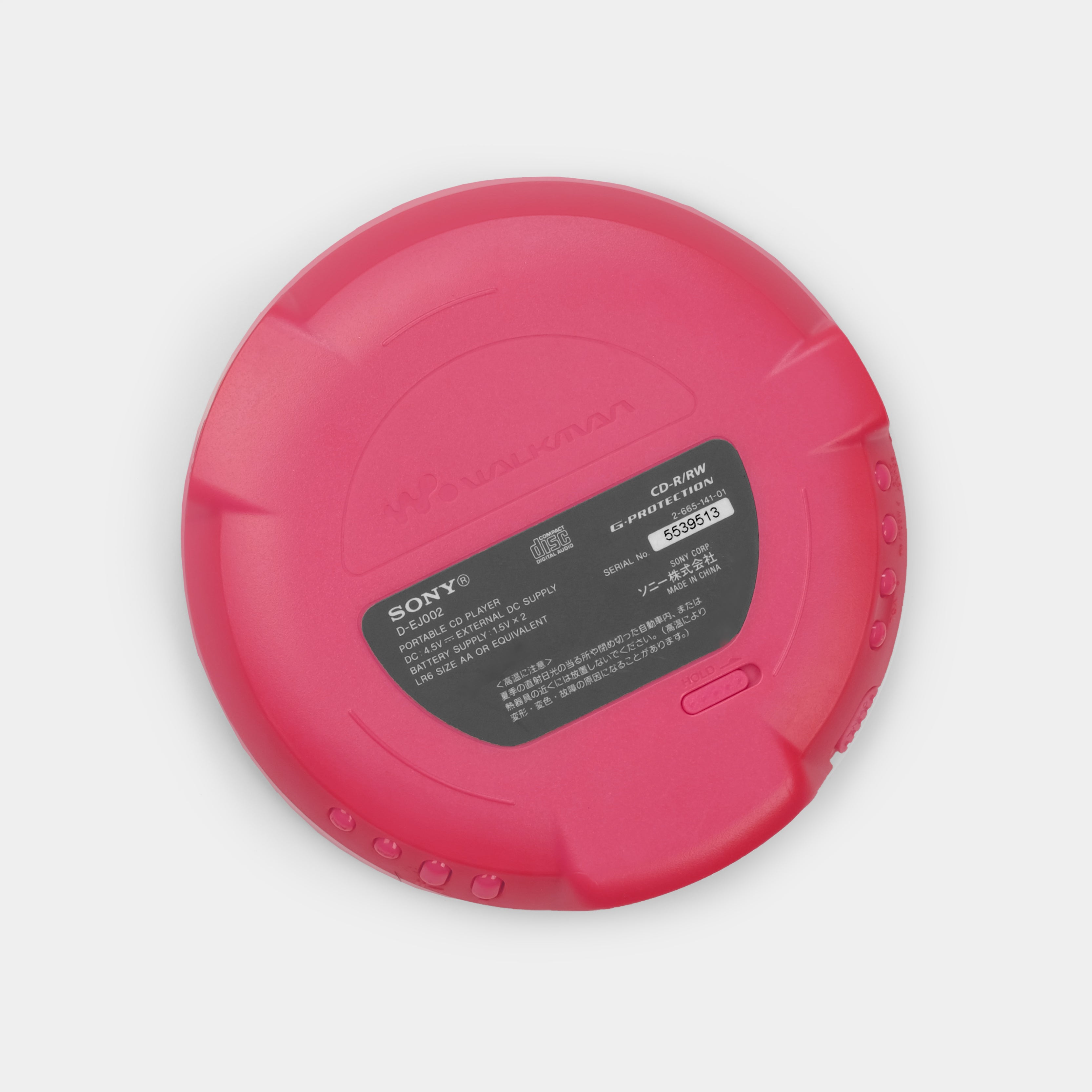 Sony Walkman D-EJ002 Portable CD Player