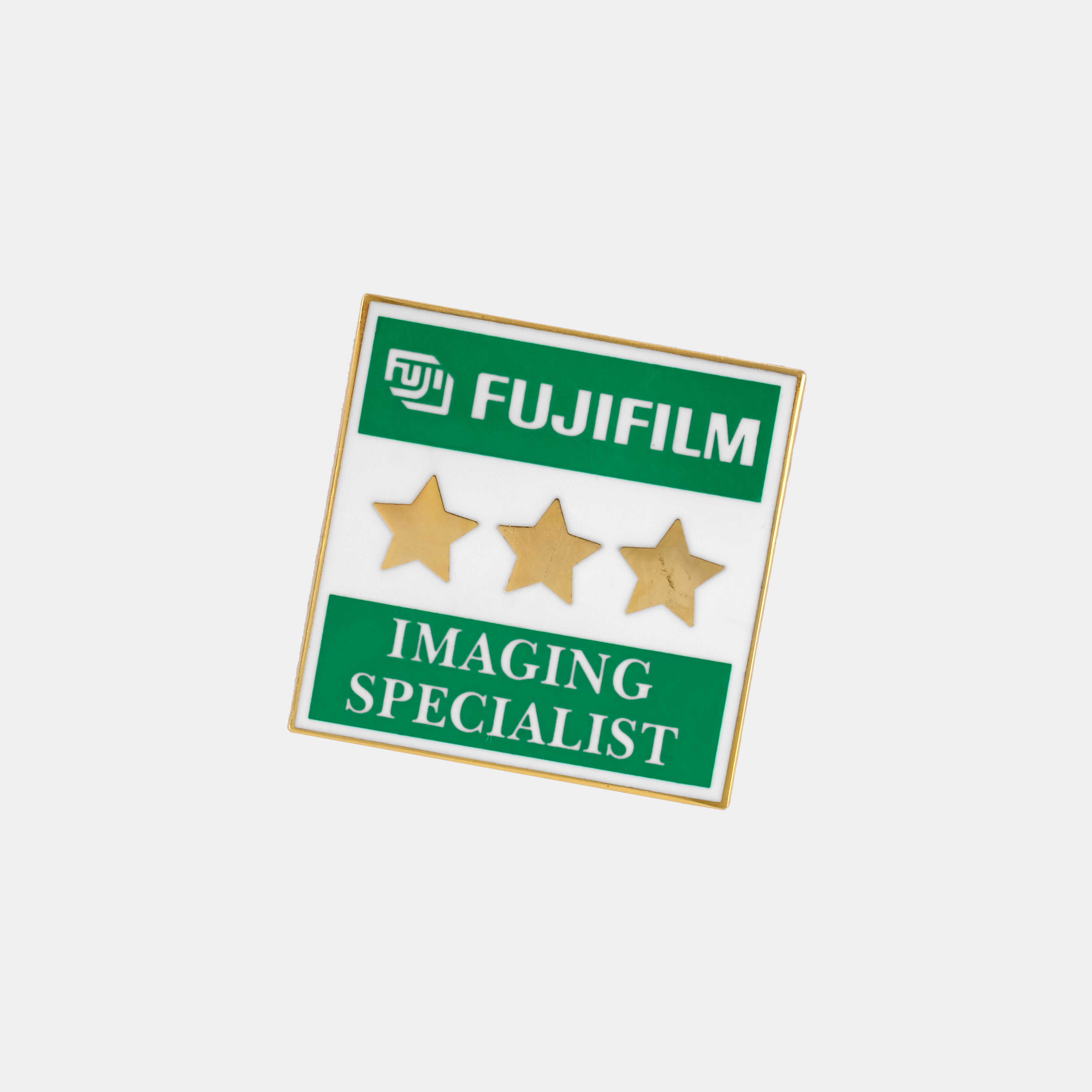 Fujifilm 3-Star Imaging Specialist Vintage Enamel Pin