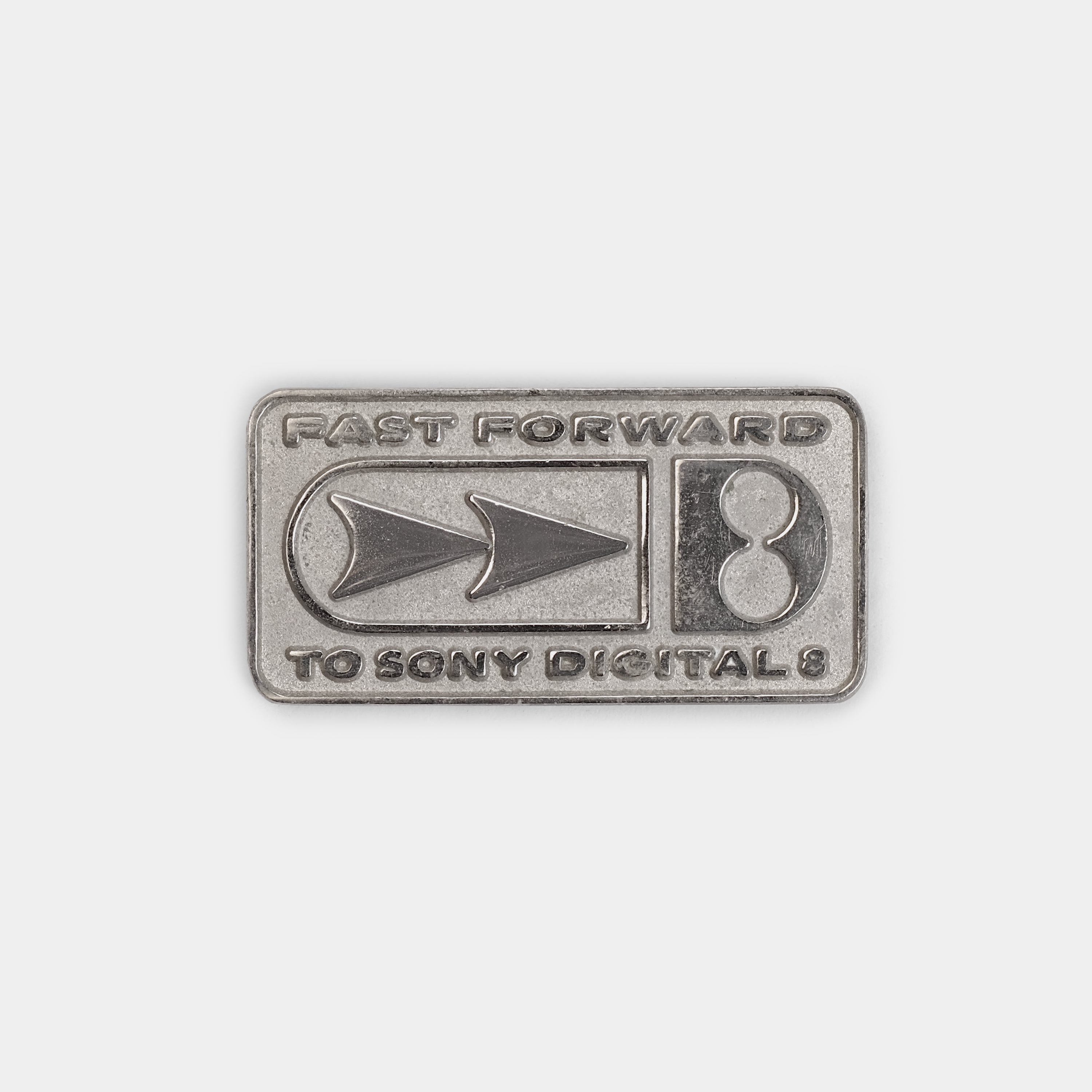 Fast Forward To Sony Digitals Vintage Enamel Pin