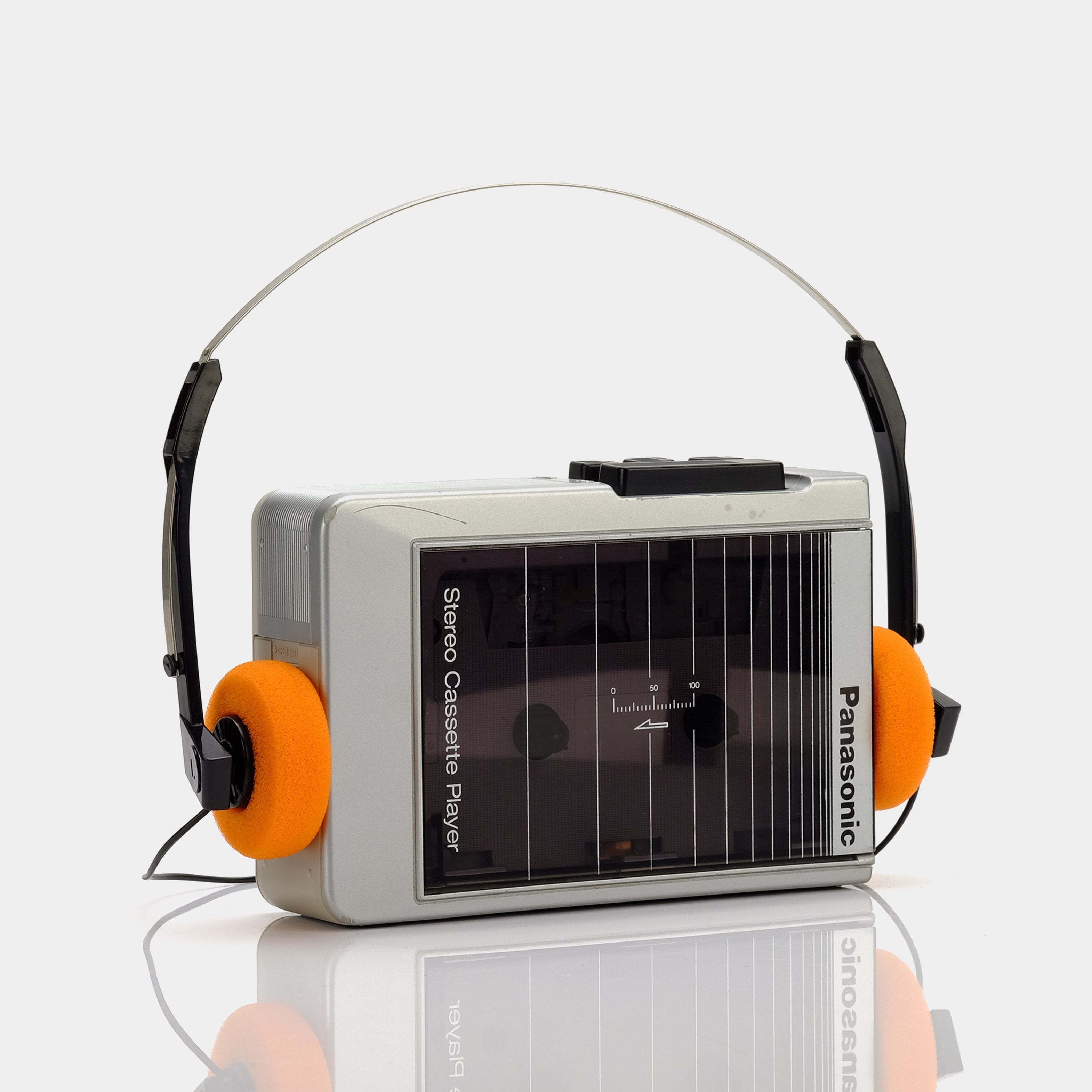 Panasonic RQ-J50 Smoked Acrylic Portable Cassette Player