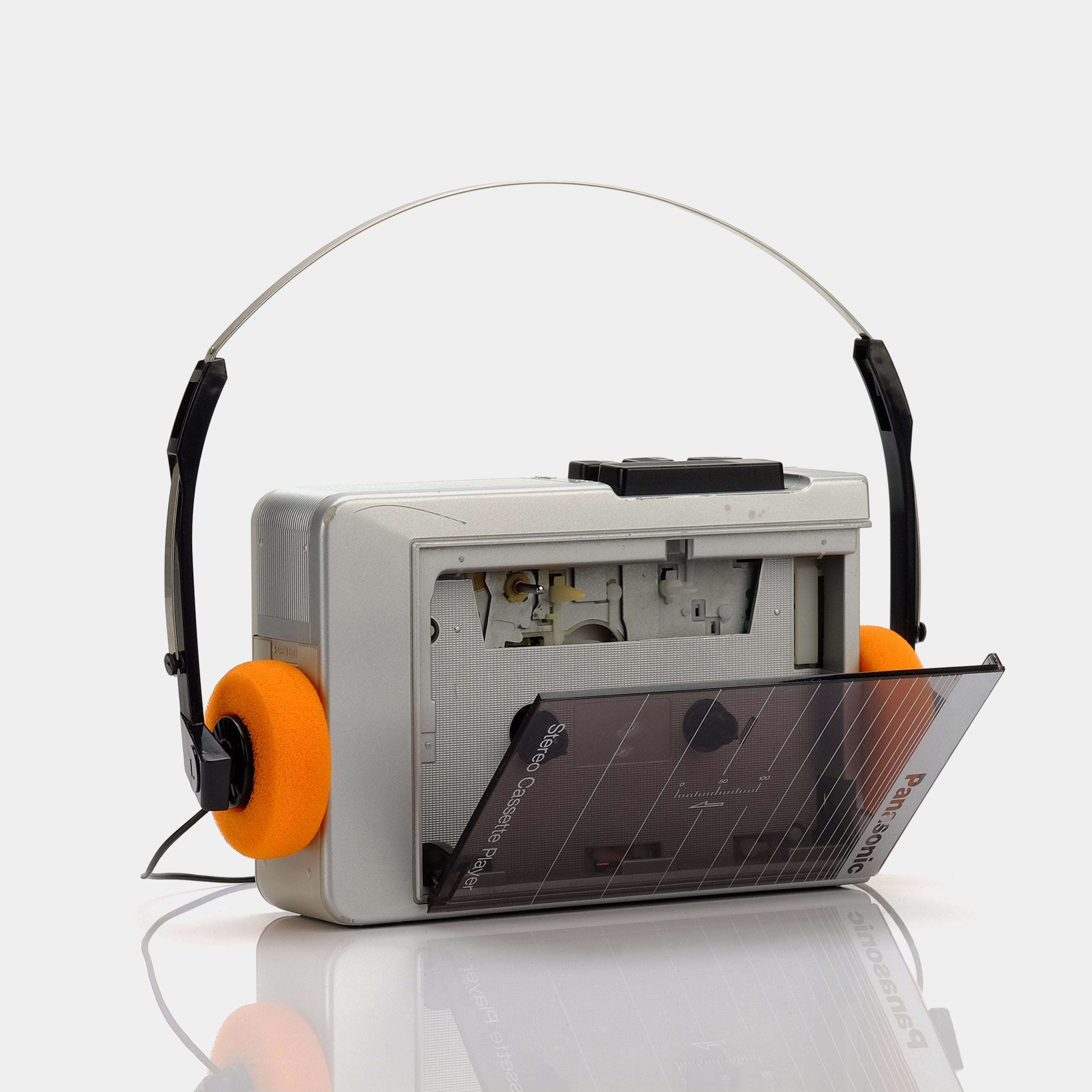 Panasonic RQ-J50 Smoked Acrylic Portable Cassette Player