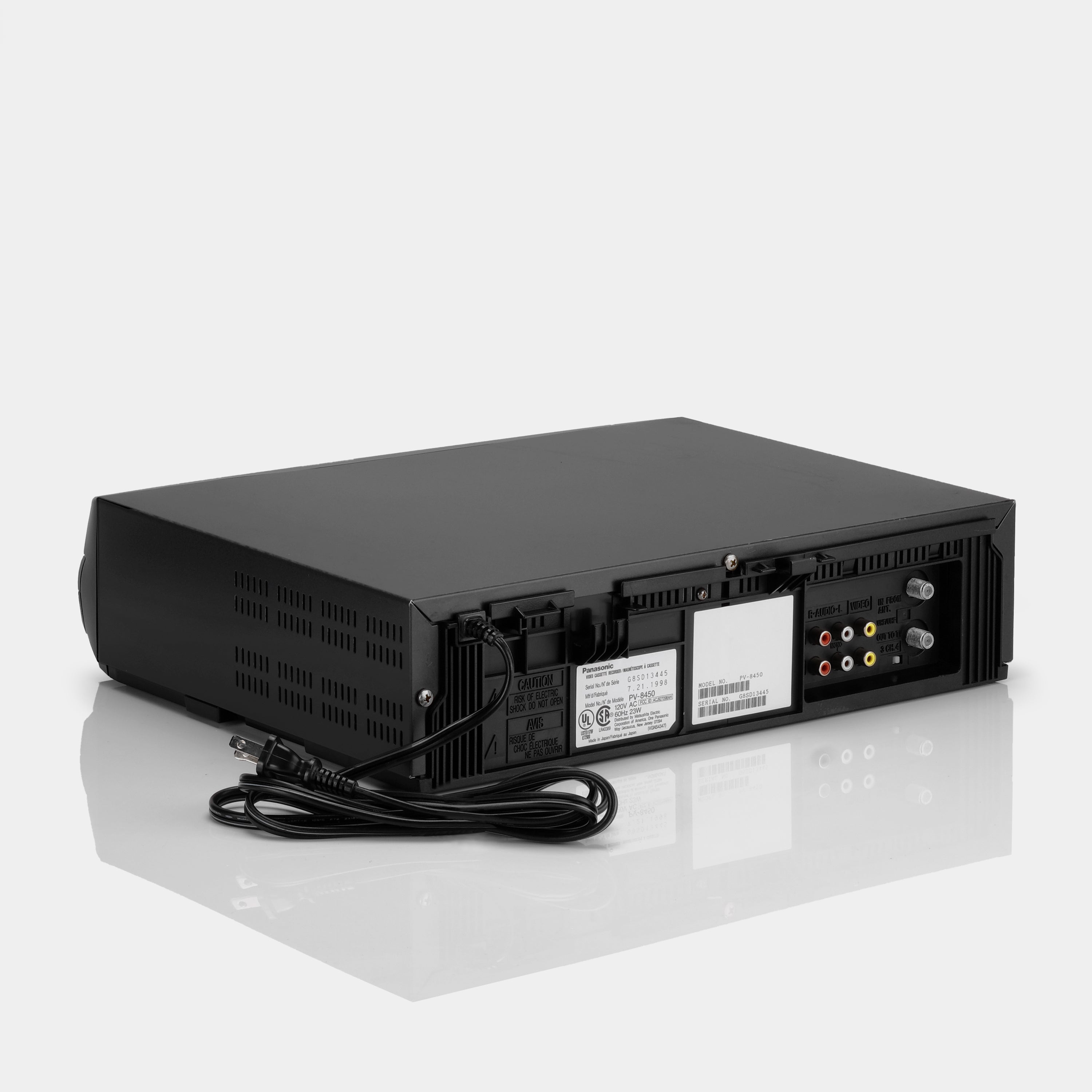 Panasonic PV-8450 VCR VHS Player