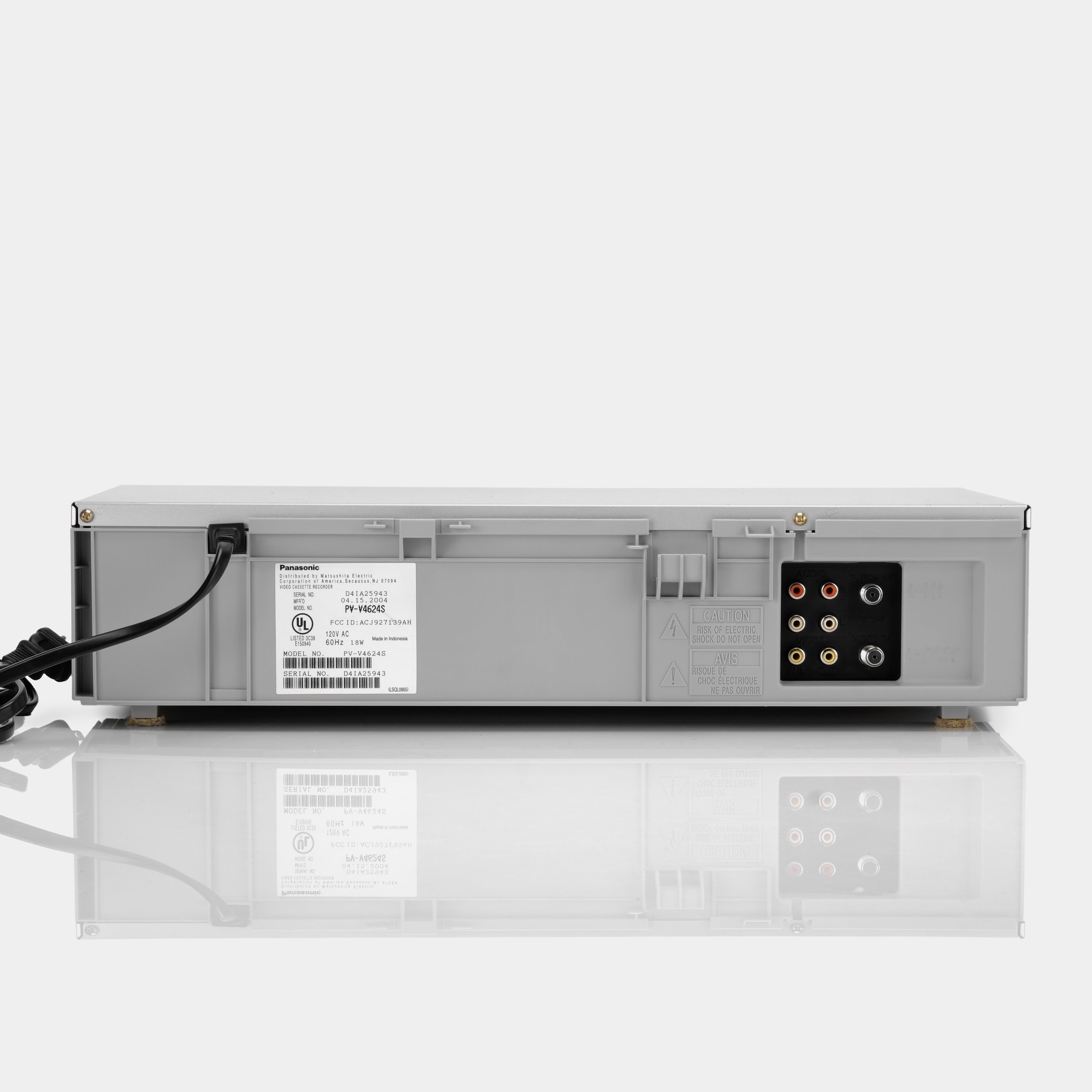 Panasonic PV-V4624S VCR VHS Player