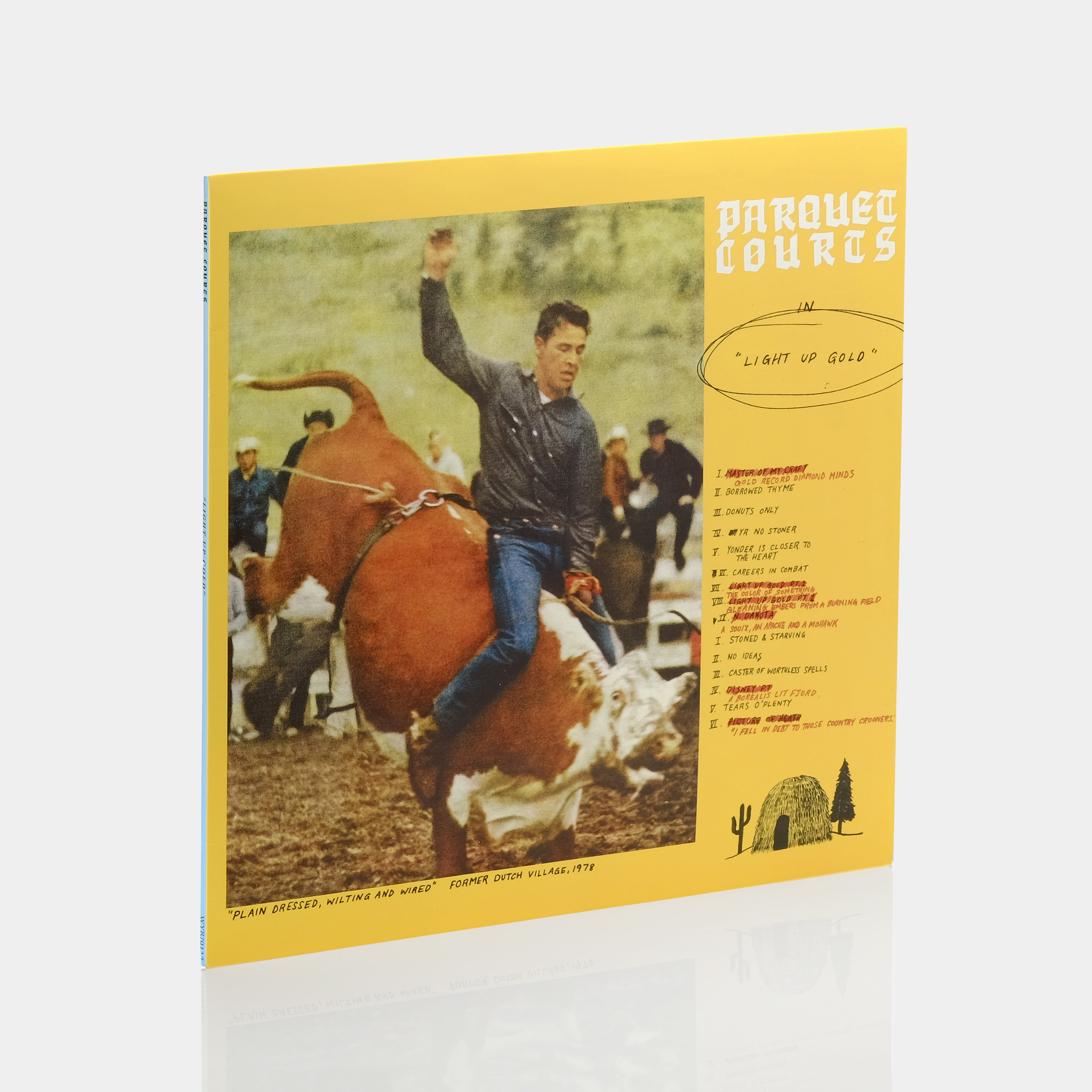 Parquet Courts - Light Up Gold (10th Anniversary Edition) LP Glow In The Dark Vinyl Record